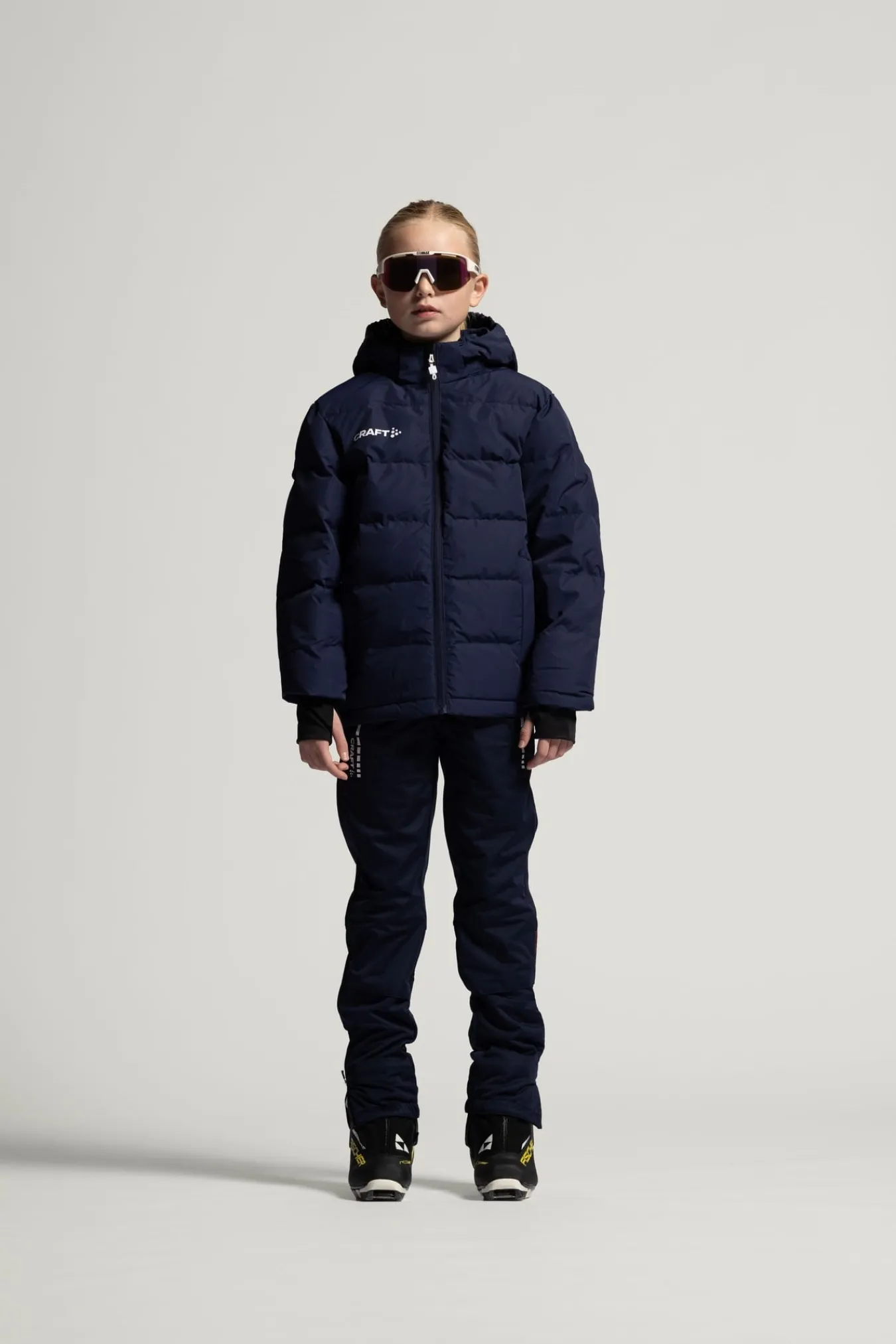 Jakker & Vester>Craft Sportswear Ability Down Jacket Jr Navy
