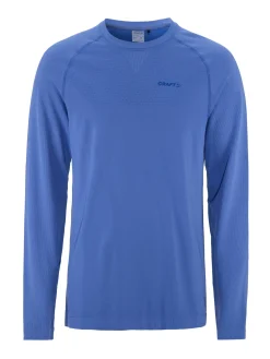 T-Skjorter & Singleter|Ull- & Superundertøy>Craft Sportswear Active Comfort LS 2 M Ink Blue