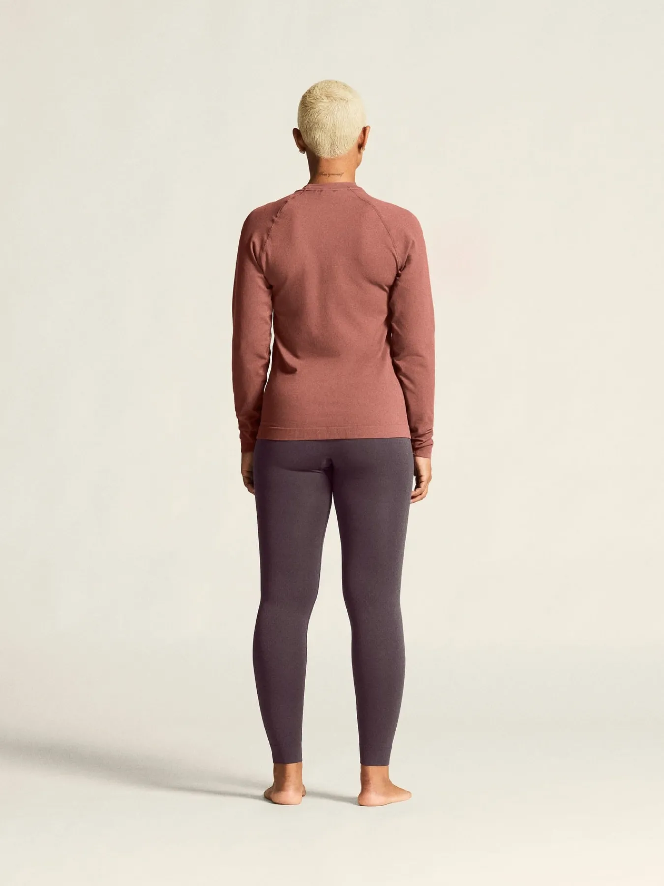 Gensere|Ull- & Superundertøy>Craft Sportswear Active Comfort LS 2 W Rose Brown