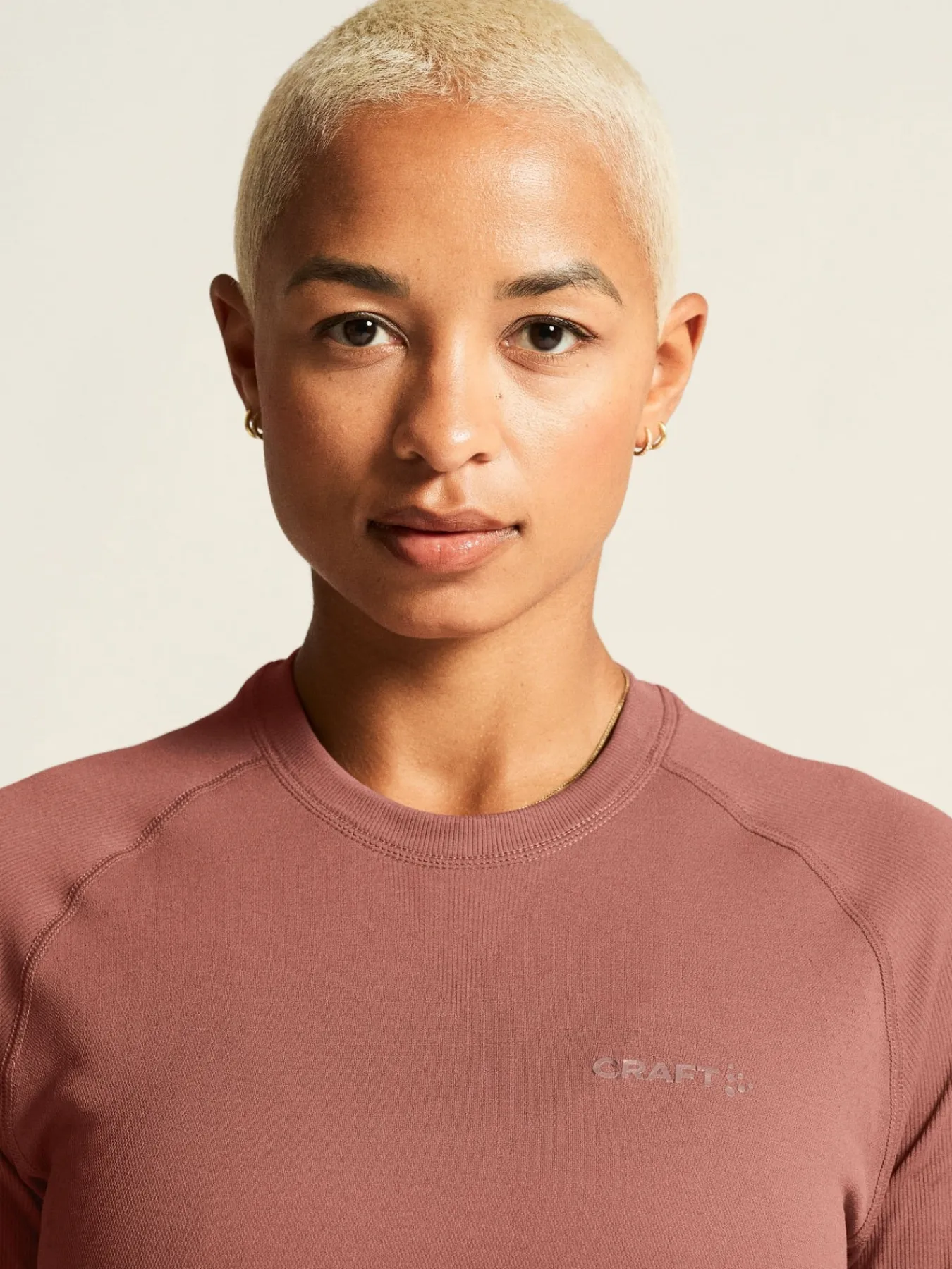 Gensere|Ull- & Superundertøy>Craft Sportswear Active Comfort LS 2 W Rose Brown