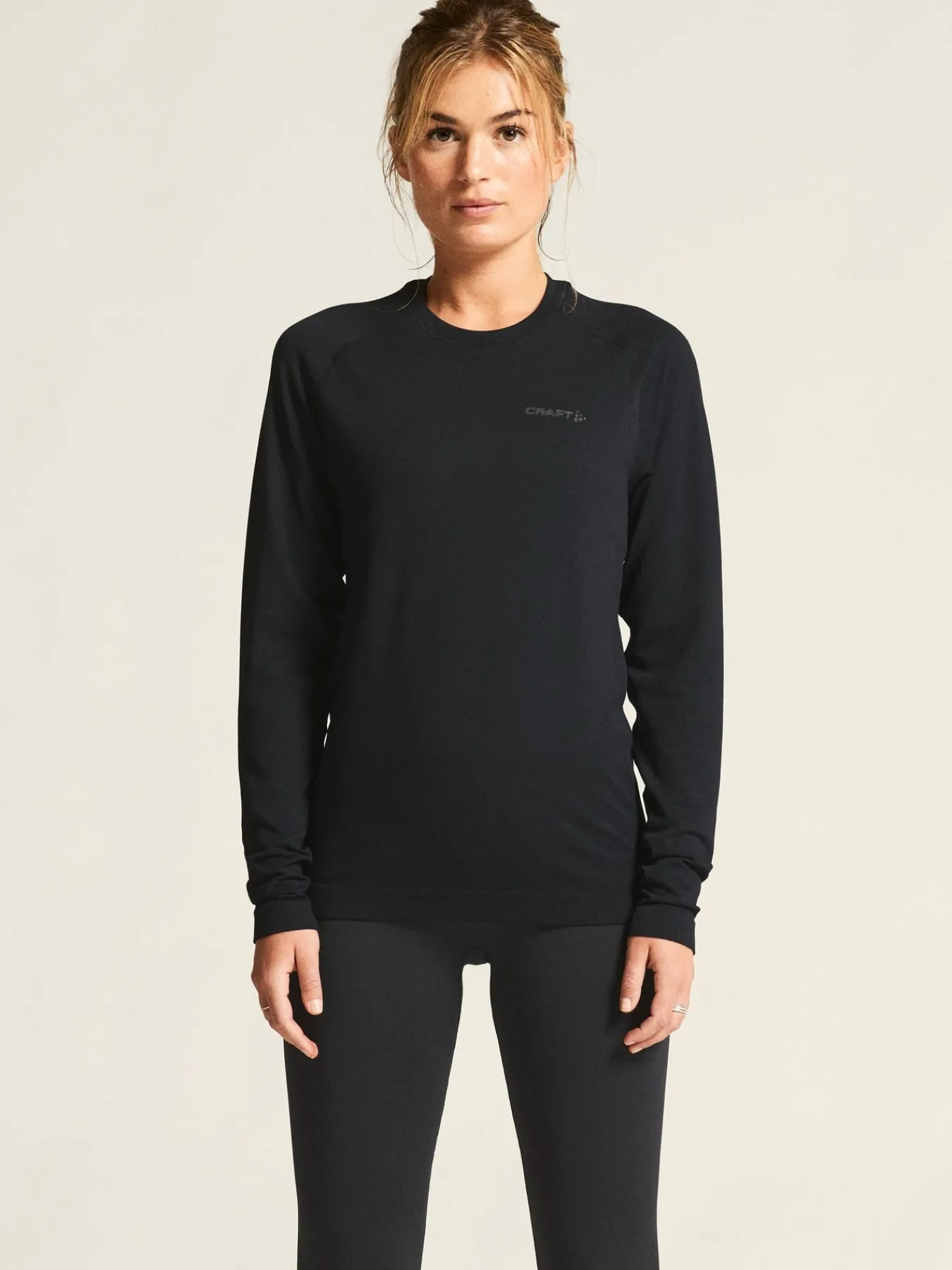 Gensere|Ull- & Superundertøy>Craft Sportswear Active Comfort LS 2 W Black