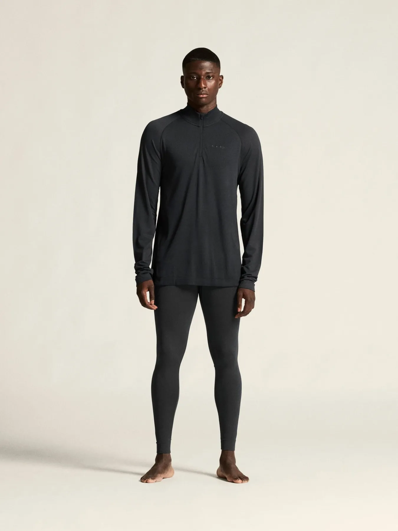 T-Skjorter & Singleter|Ull- & Superundertøy>Craft Sportswear Active Comfort LS HZ 2 M Black