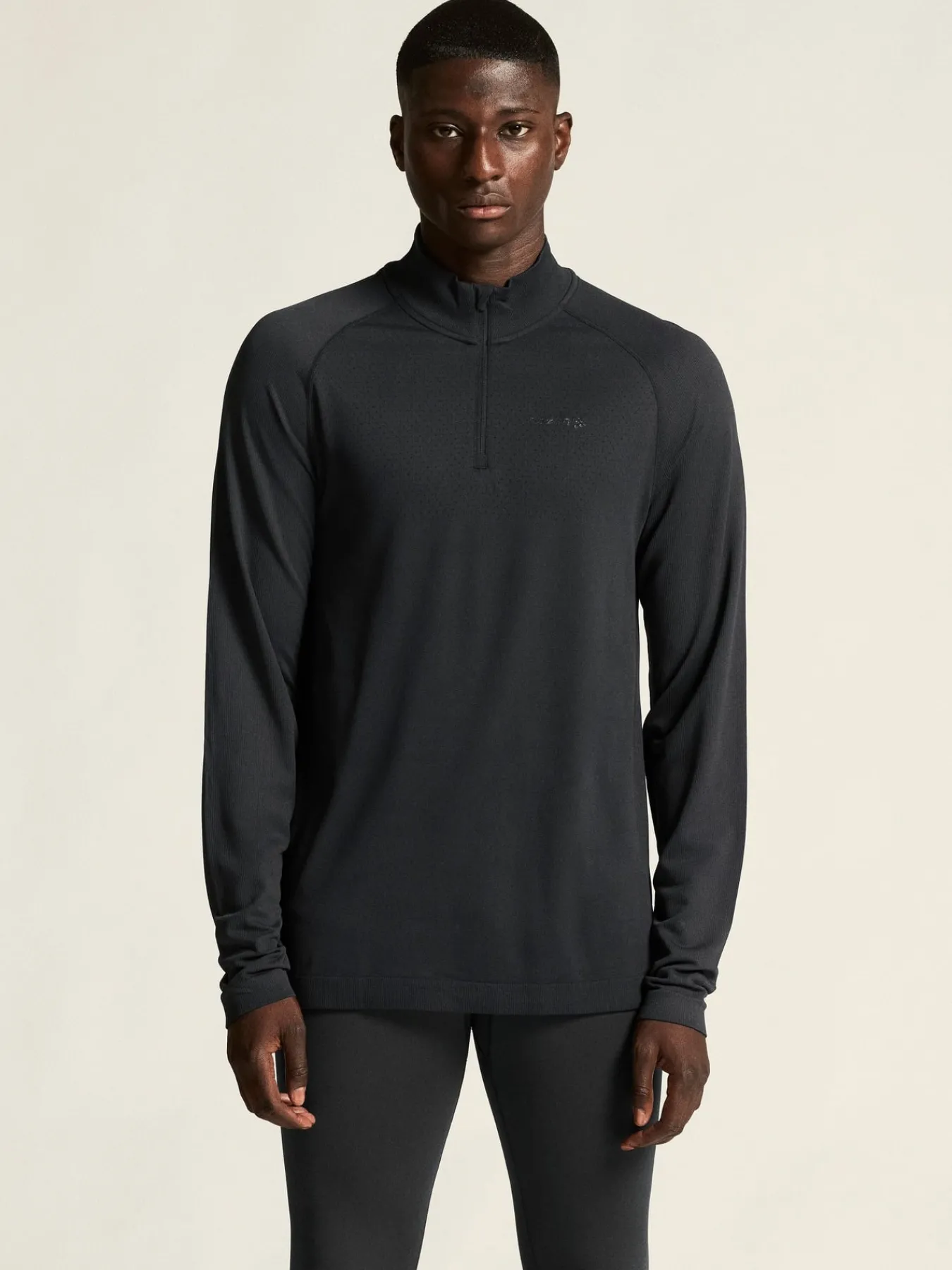 T-Skjorter & Singleter|Ull- & Superundertøy>Craft Sportswear Active Comfort LS HZ 2 M Black