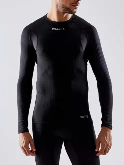 T-Skjorter & Singleter|Ull- & Superundertøy>Craft Sportswear Active Extreme X CN LS M Black