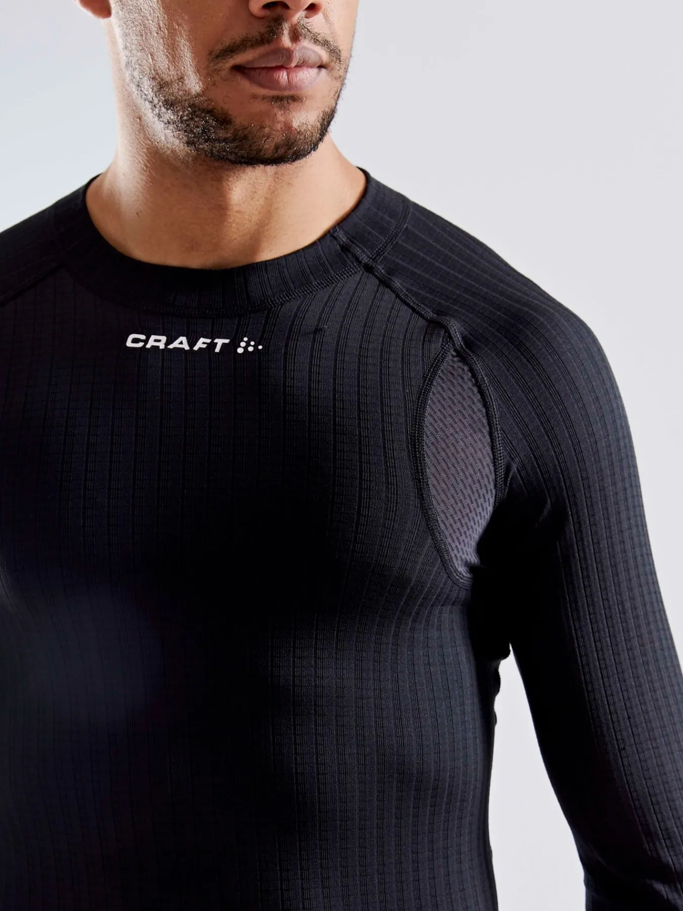 T-Skjorter & Singleter|Ull- & Superundertøy>Craft Sportswear Active Extreme X CN LS M Black