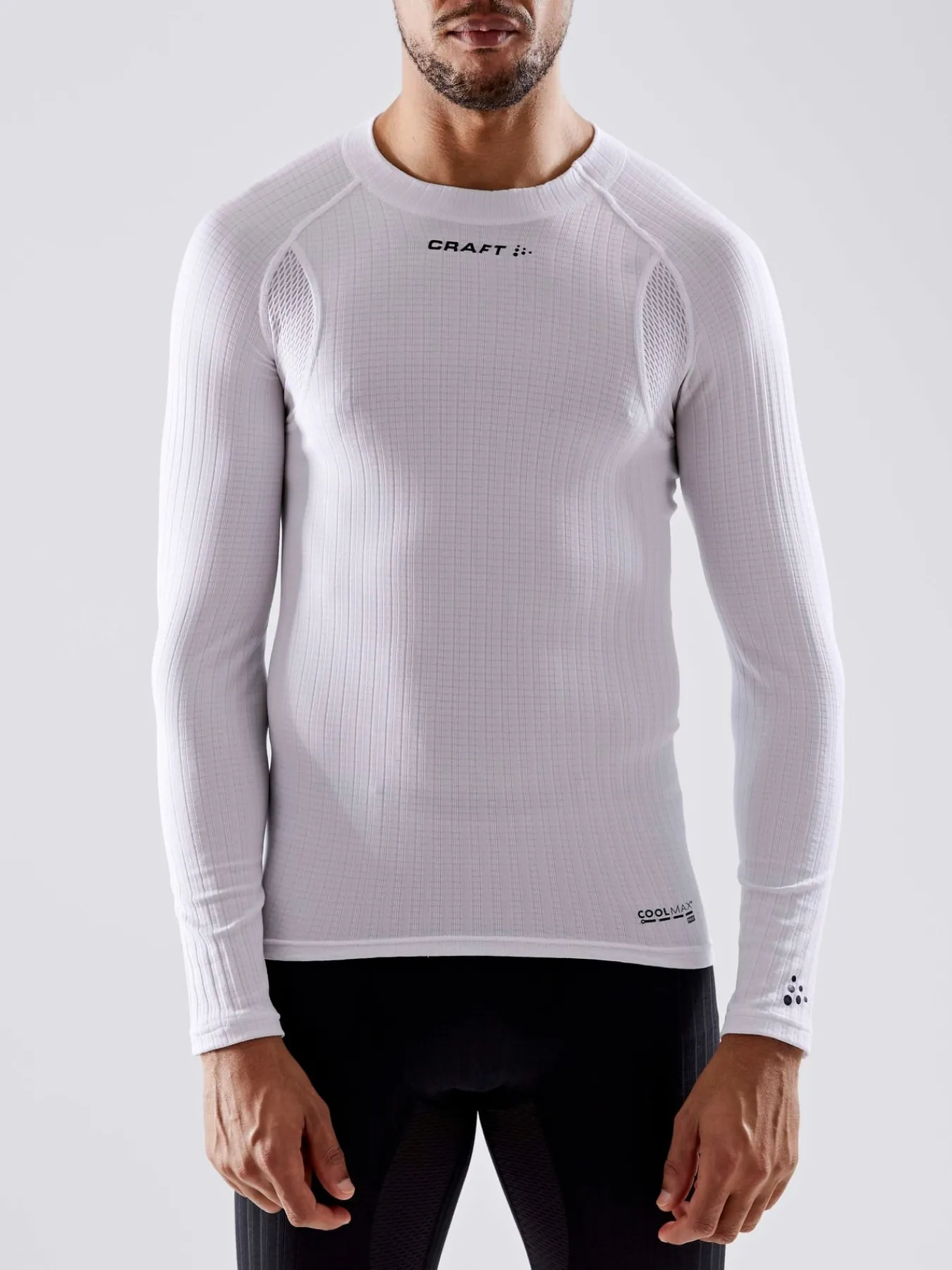 T-Skjorter & Singleter|Ull- & Superundertøy>Craft Sportswear Active Extreme X CN LS M White