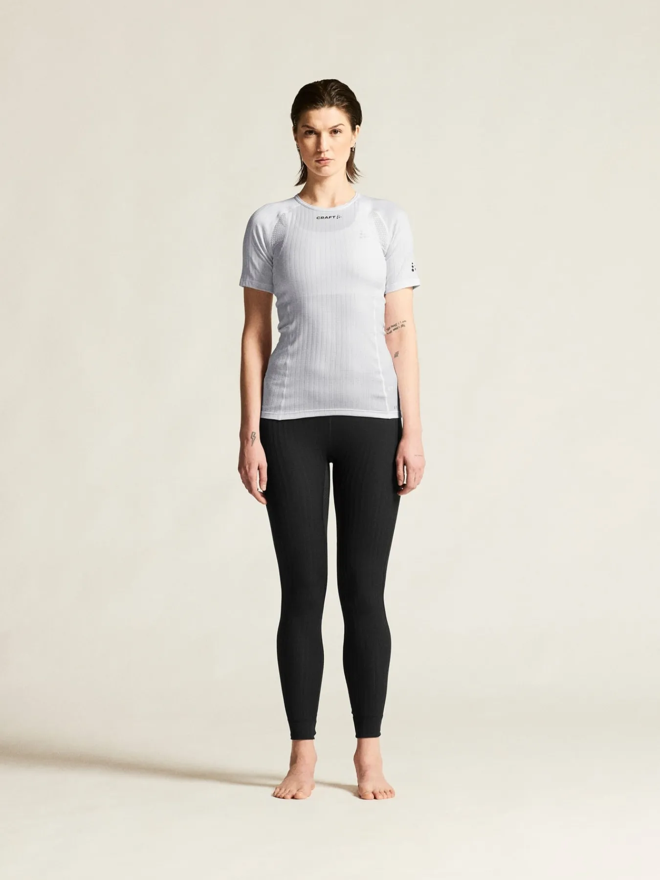 T-Skjorter & Singleter|Ull- & Superundertøy>Craft Sportswear Active Extreme X RN SS W White
