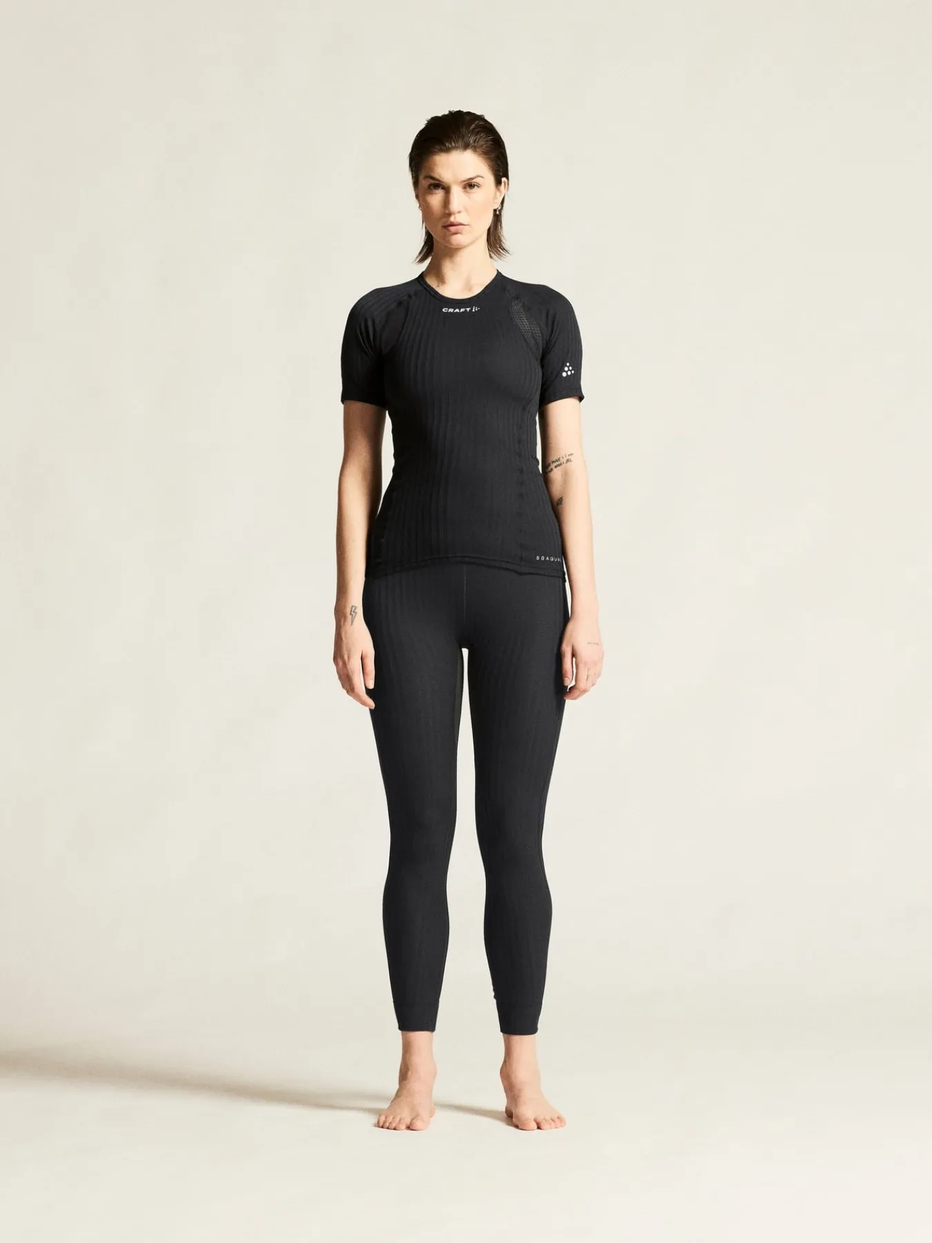 T-Skjorter & Singleter|Ull- & Superundertøy>Craft Sportswear Active Extreme X RN SS W Black