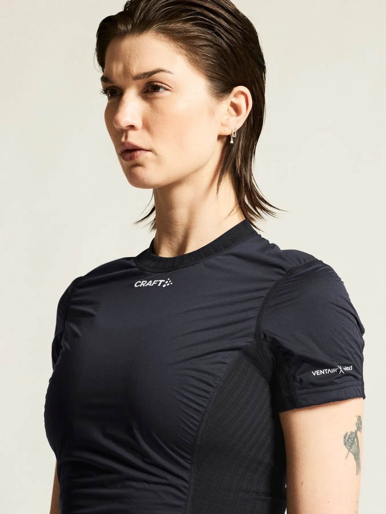 T-Skjorter & Singleter|Ull- & Superundertøy>Craft Sportswear Active Extreme X Wind SS W