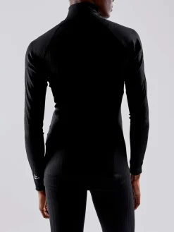Gensere|Ull- & Superundertøy>Craft Sportswear Active Extreme X ZIP LS W BLACK