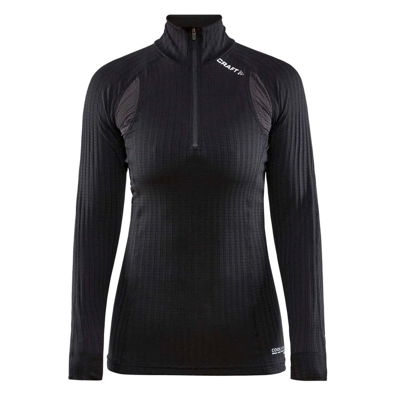 Gensere|Ull- & Superundertøy>Craft Sportswear Active Extreme X ZIP LS W BLACK