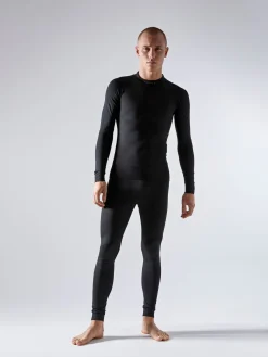 T-Skjorter & Singleter|Ull- & Superundertøy>Craft Sportswear Active Intensity CN LS M Black-Asphalt