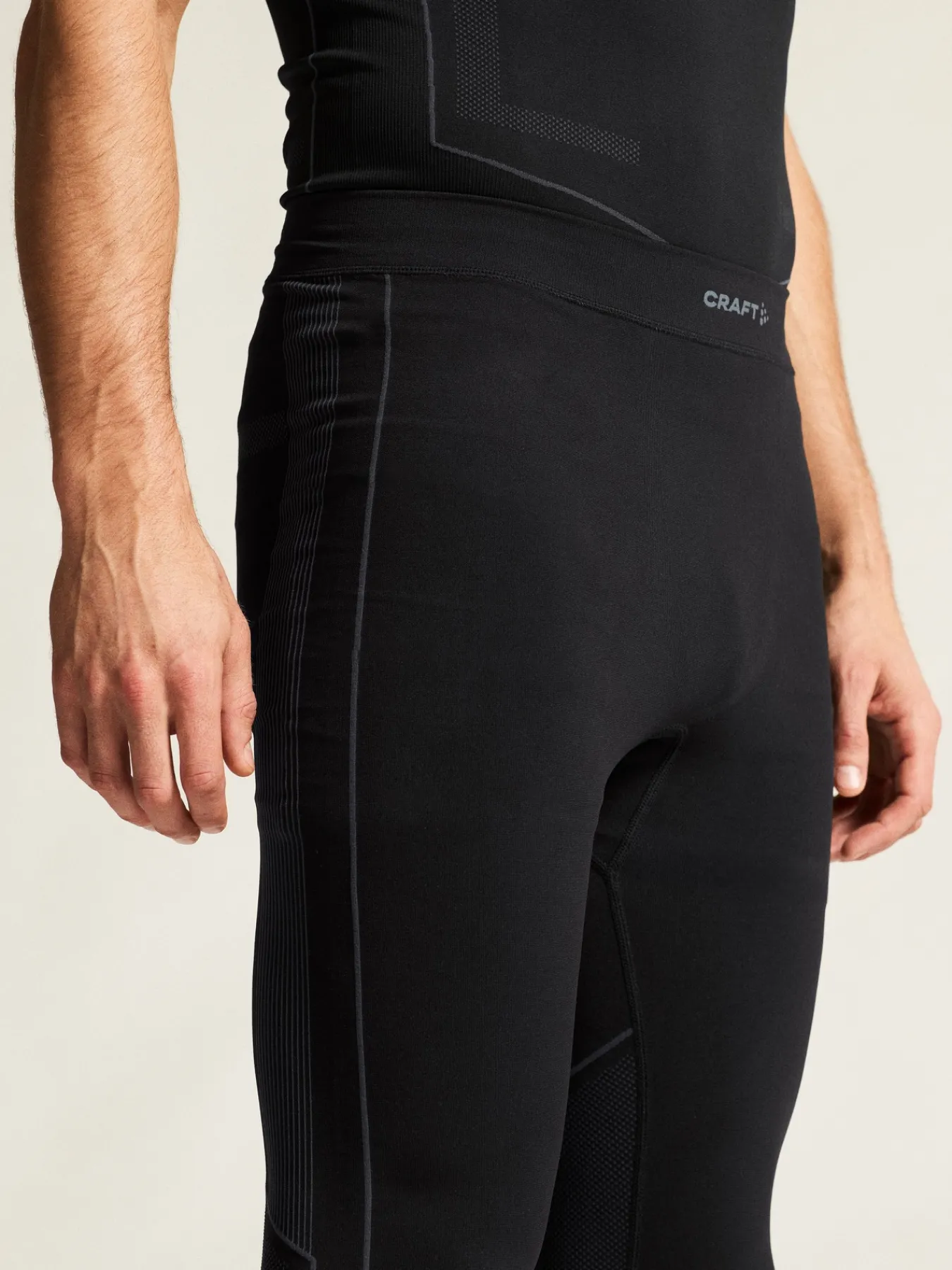 Bukser|Ull- & Superundertøy>Craft Sportswear Active Intensity Pants M Black-Asphalt