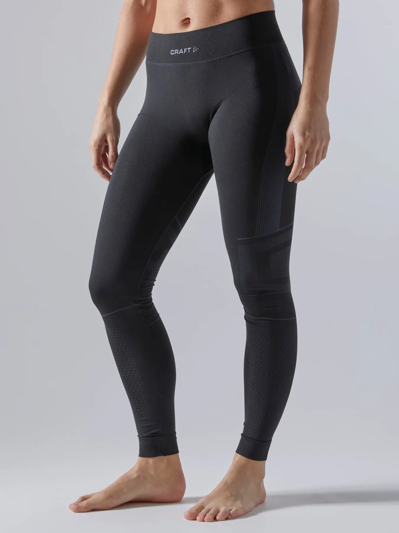 Bukser|Ull- & Superundertøy>Craft Sportswear Active Intensity Pants W Black-Asphalt