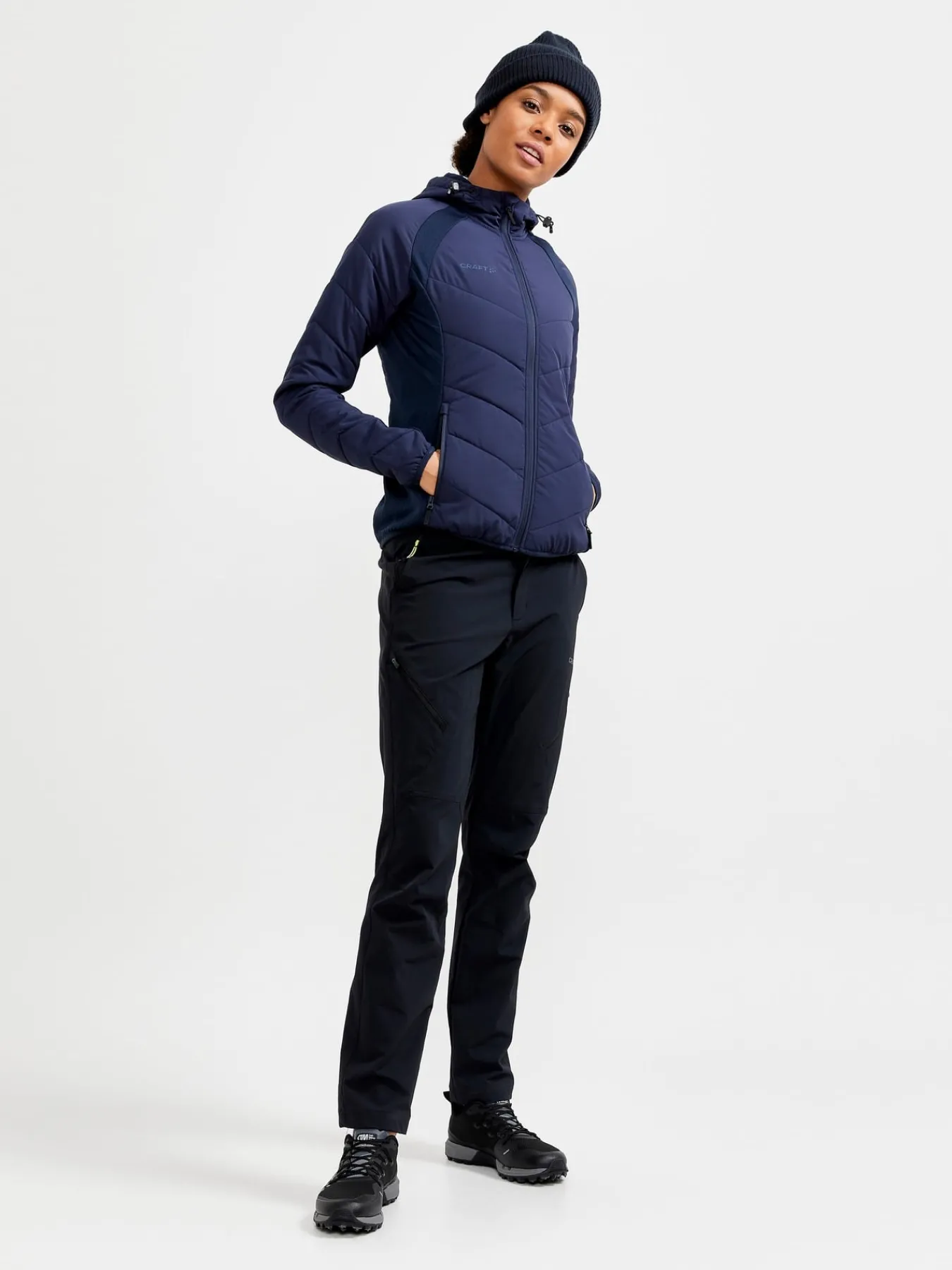 Jakker & Vester>Craft Sportswear ADV Explore Hybrid Jacket W Blaze
