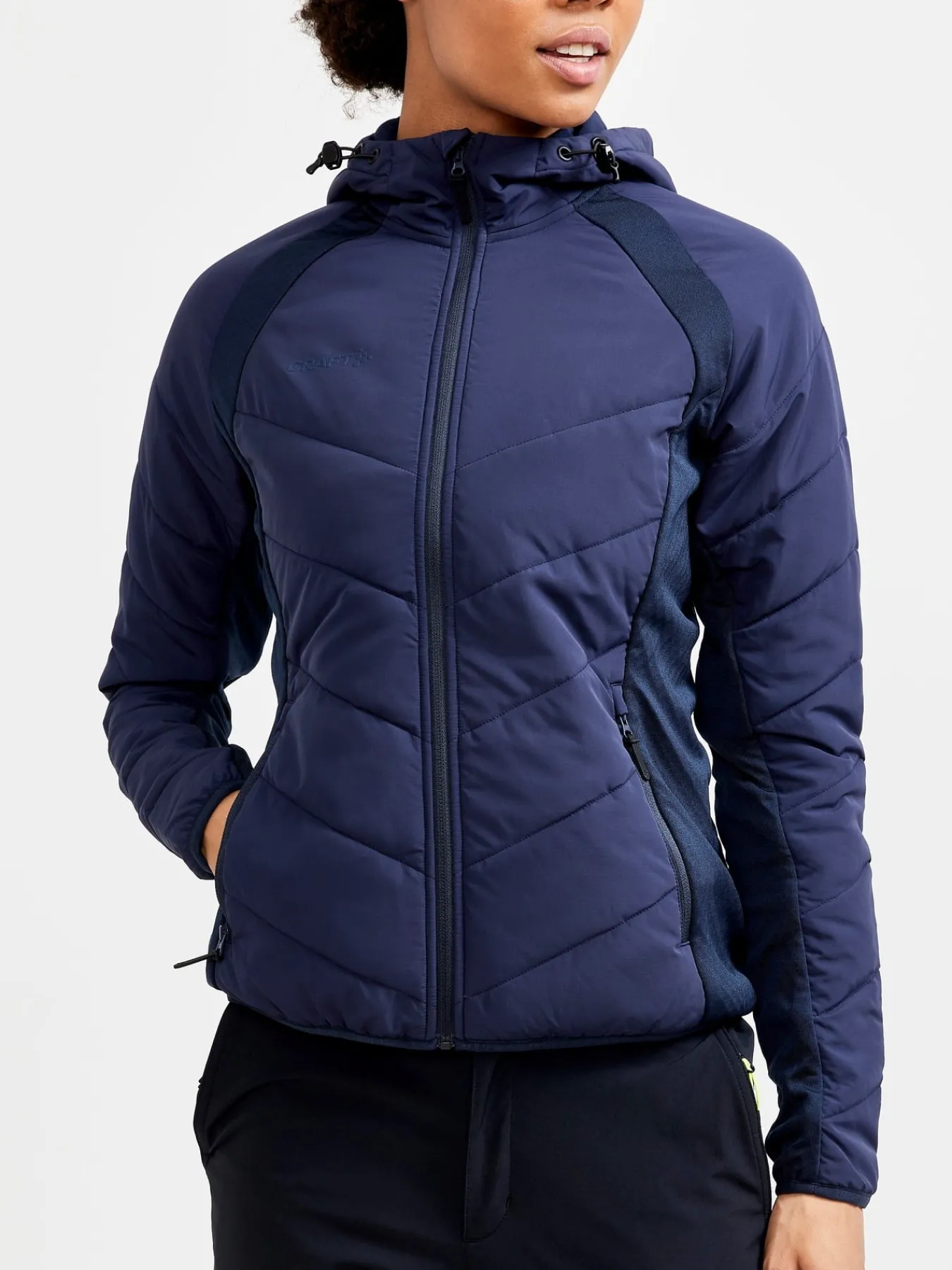 Jakker & Vester>Craft Sportswear ADV Explore Hybrid Jacket W Blaze