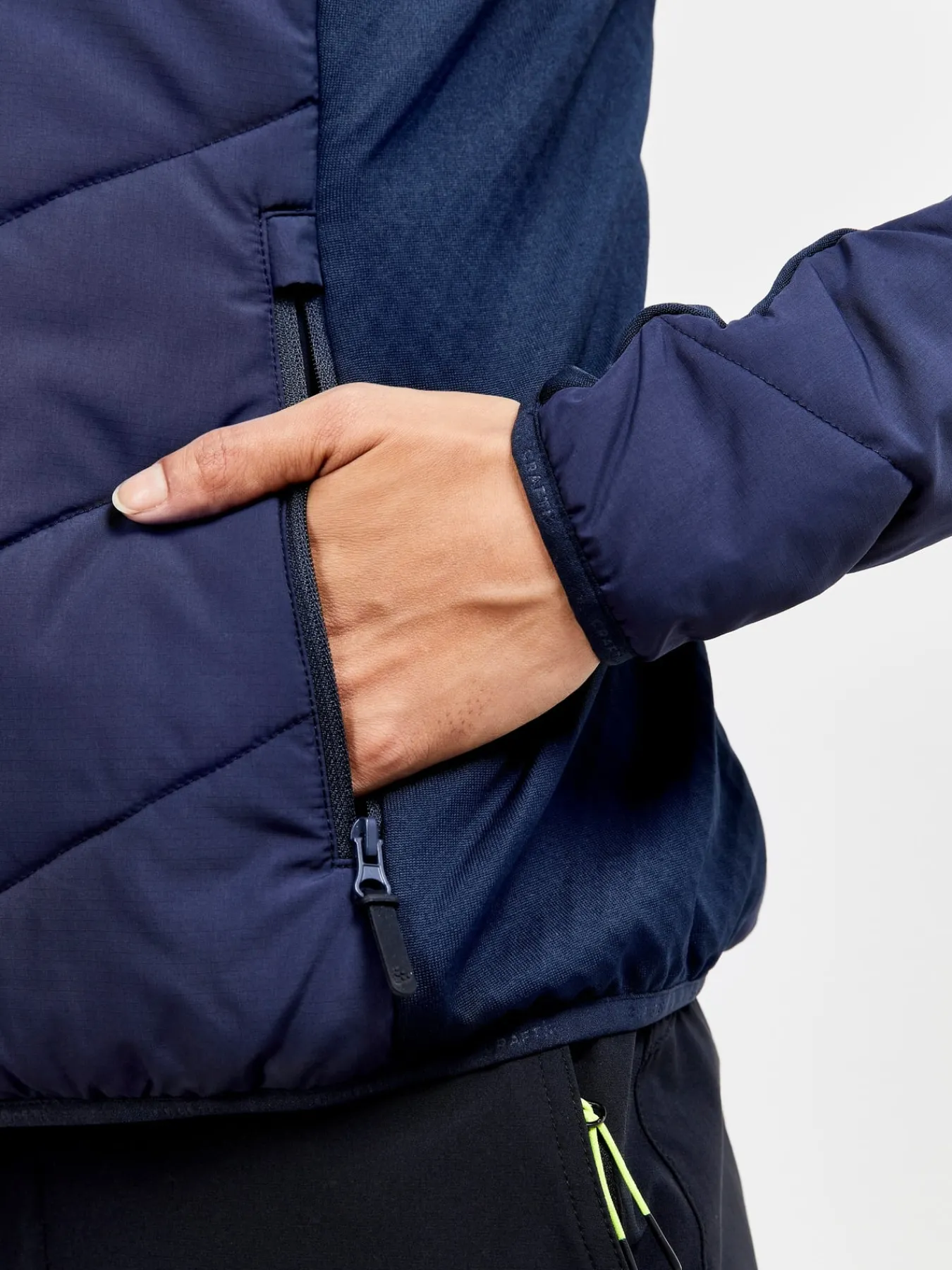 Jakker & Vester>Craft Sportswear ADV Explore Hybrid Jacket W Blaze