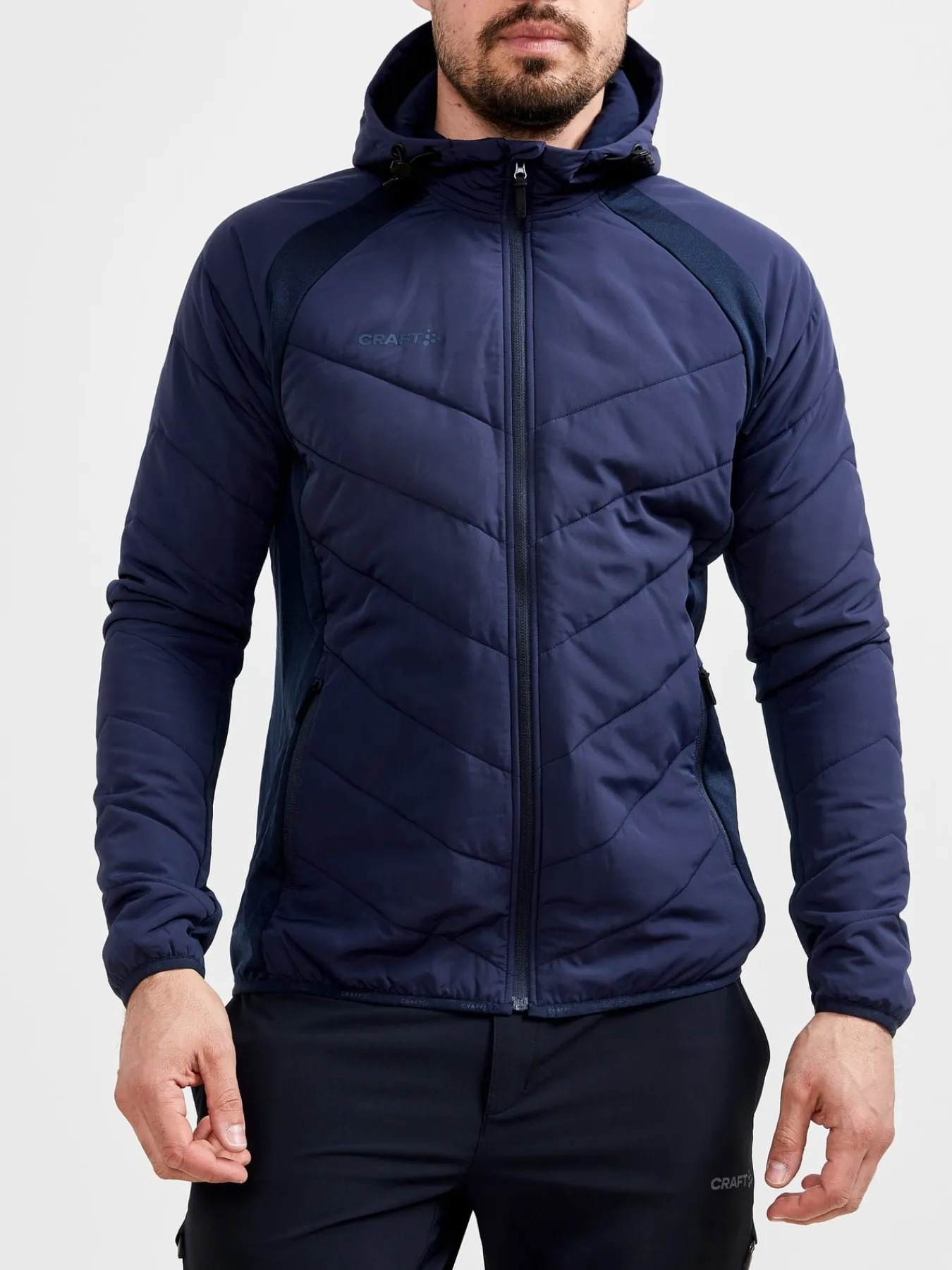 Jakker & Vester>Craft Sportswear ADV Explore Hybrid Jacket M Blaze