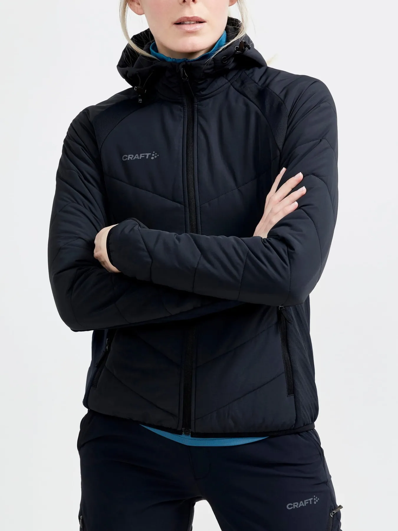Jakker & Vester>Craft Sportswear ADV Explore Hybrid Jacket W Black