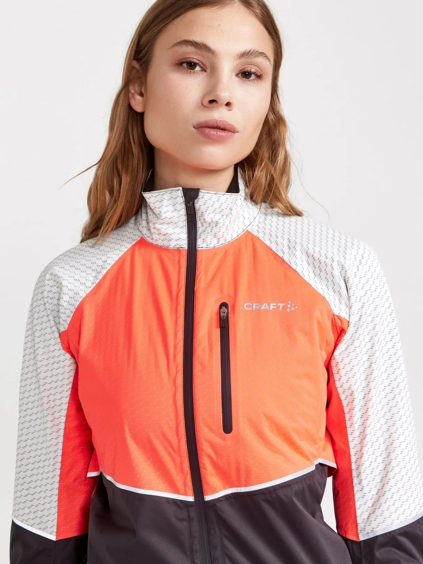 Jakker & Vester|Sykling>Craft Sportswear Adv Bike Hydro Lumen Jacket W Shock-Ash White
