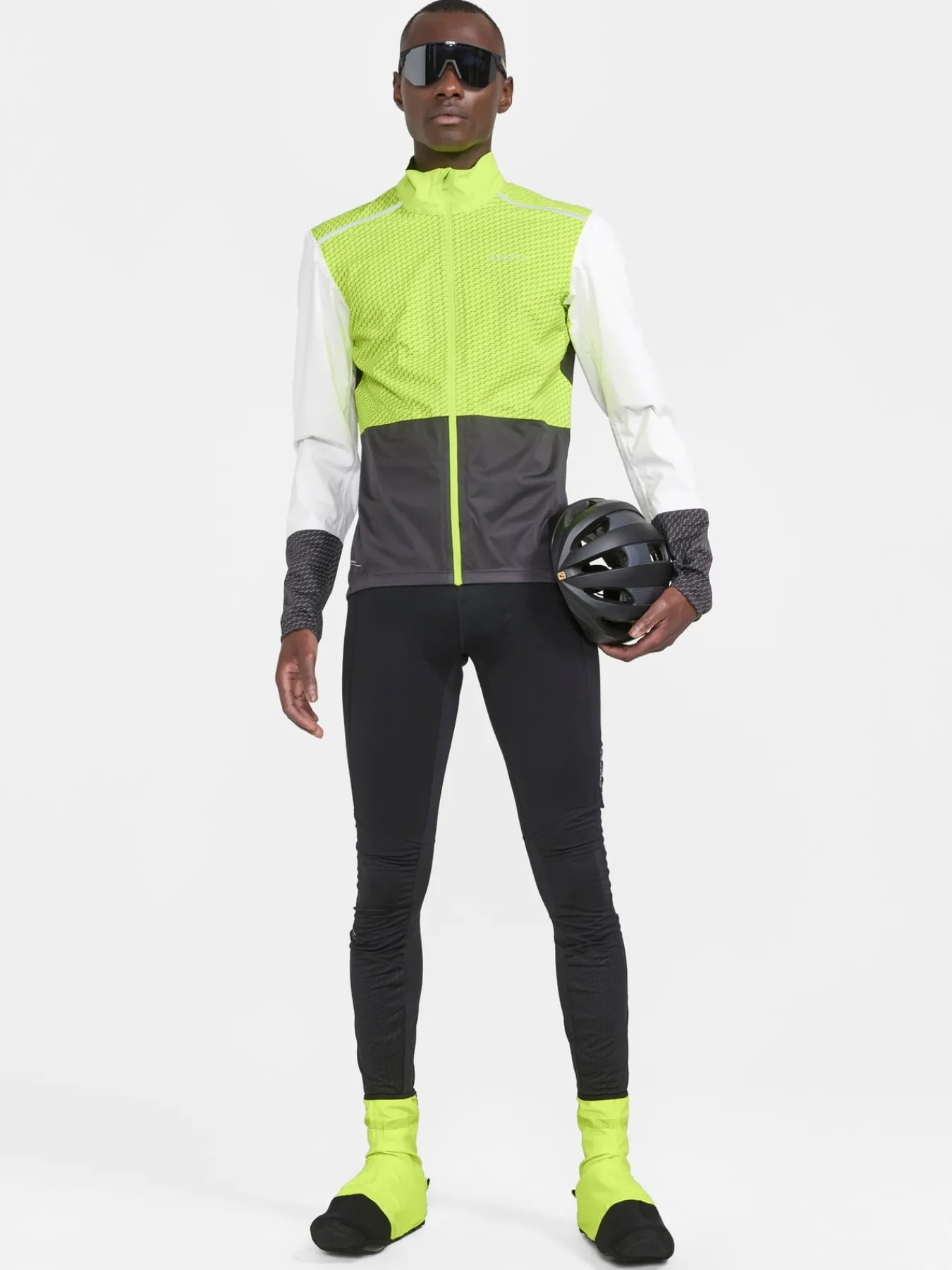 Jakker & Vester|Sykling>Craft Sportswear Adv Bike Hydro Lumen Jacket M Flumino-Ash White