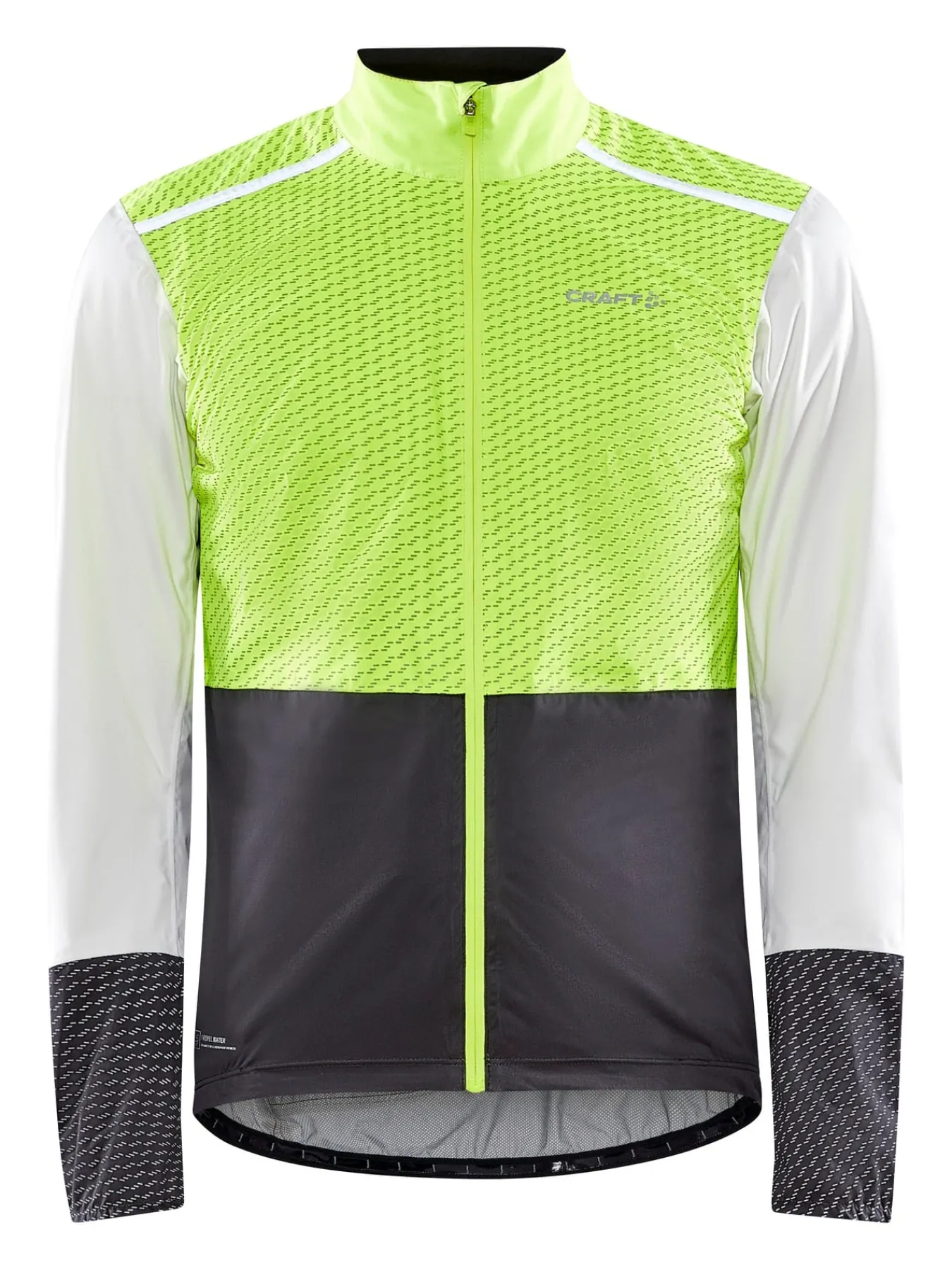 Jakker & Vester|Sykling>Craft Sportswear Adv Bike Hydro Lumen Jacket M Flumino-Ash White