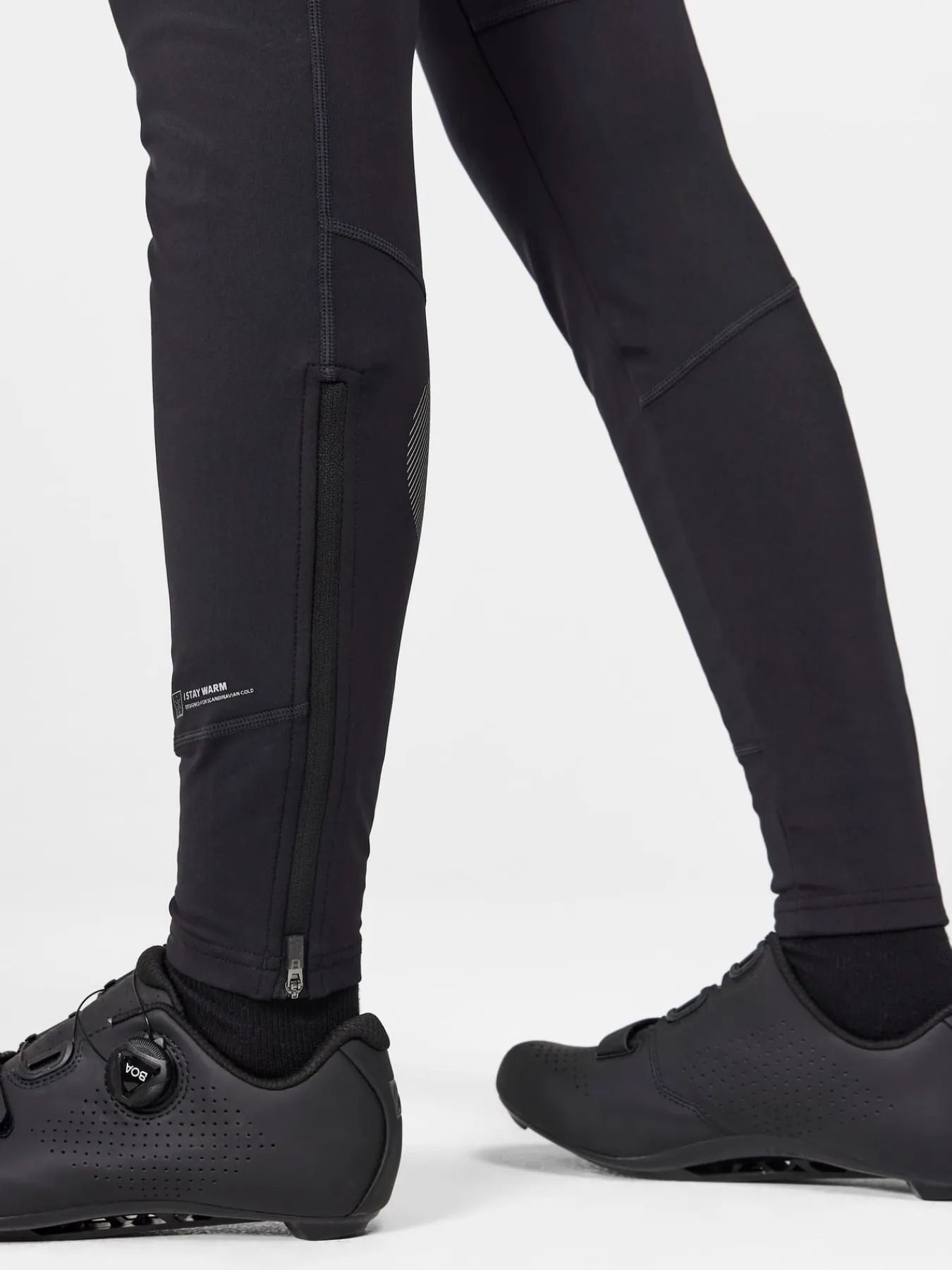 Sykling>Craft Sportswear Adv Bike SubZ Insulate Bib Tights W Black