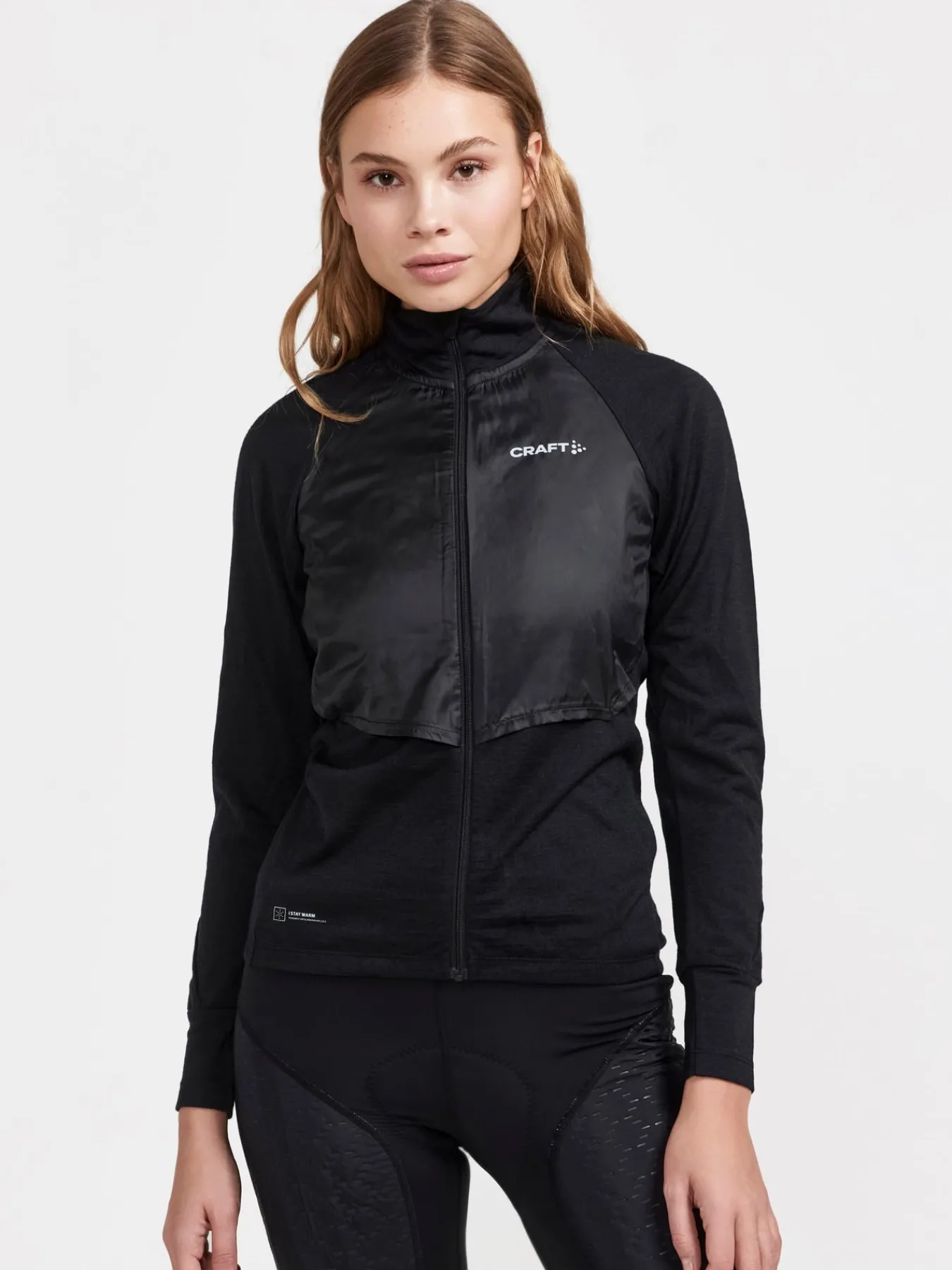 Gensere|Sykling>Craft Sportswear Adv Bike SubZ Wool LS Jersey W Black