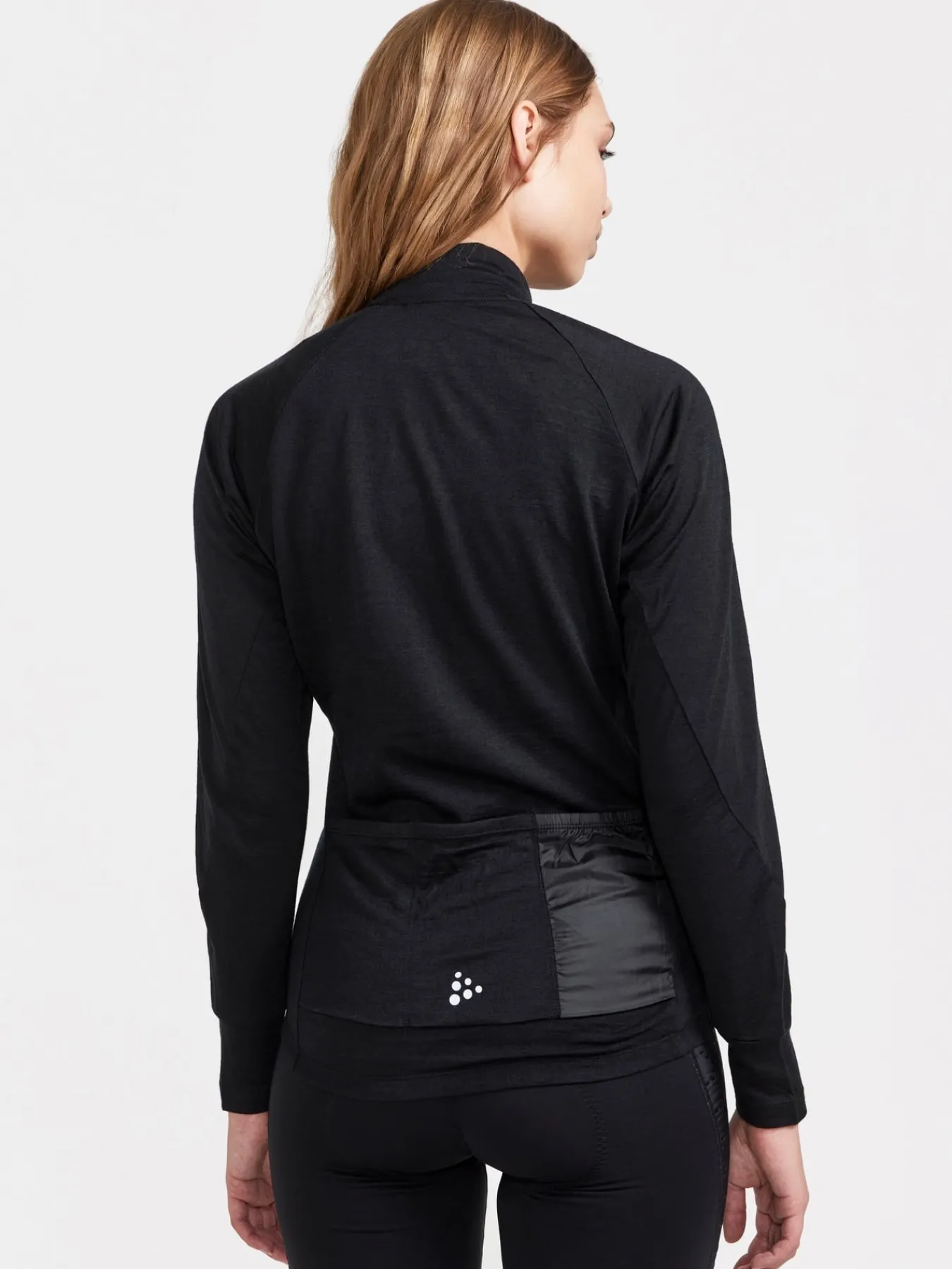 Gensere|Sykling>Craft Sportswear Adv Bike SubZ Wool LS Jersey W Black