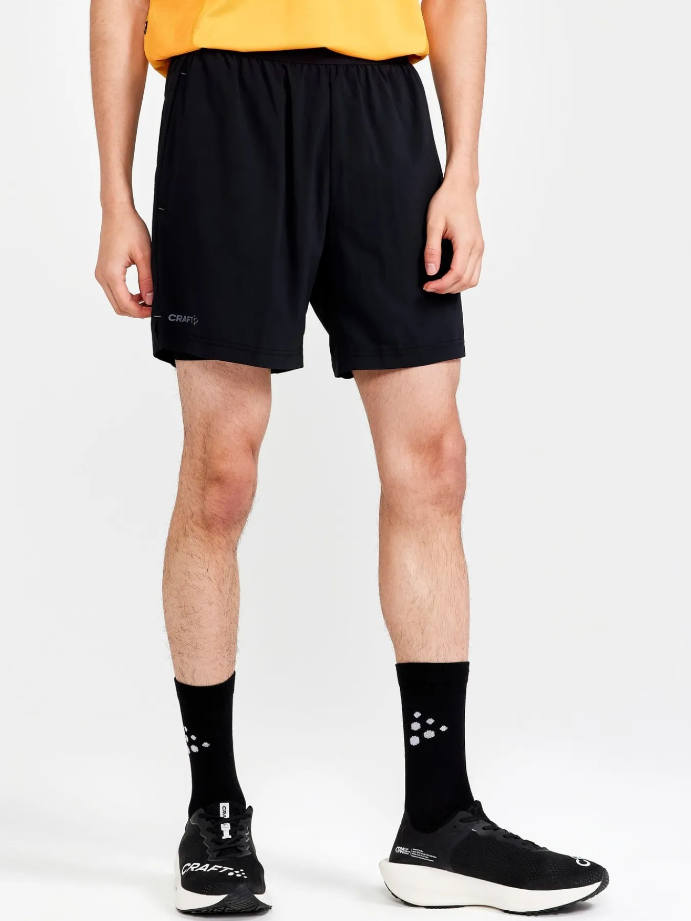 Shorts|Løping>Craft Sportswear ADV Charge 2-in-1 Stretch Shorts M Black
