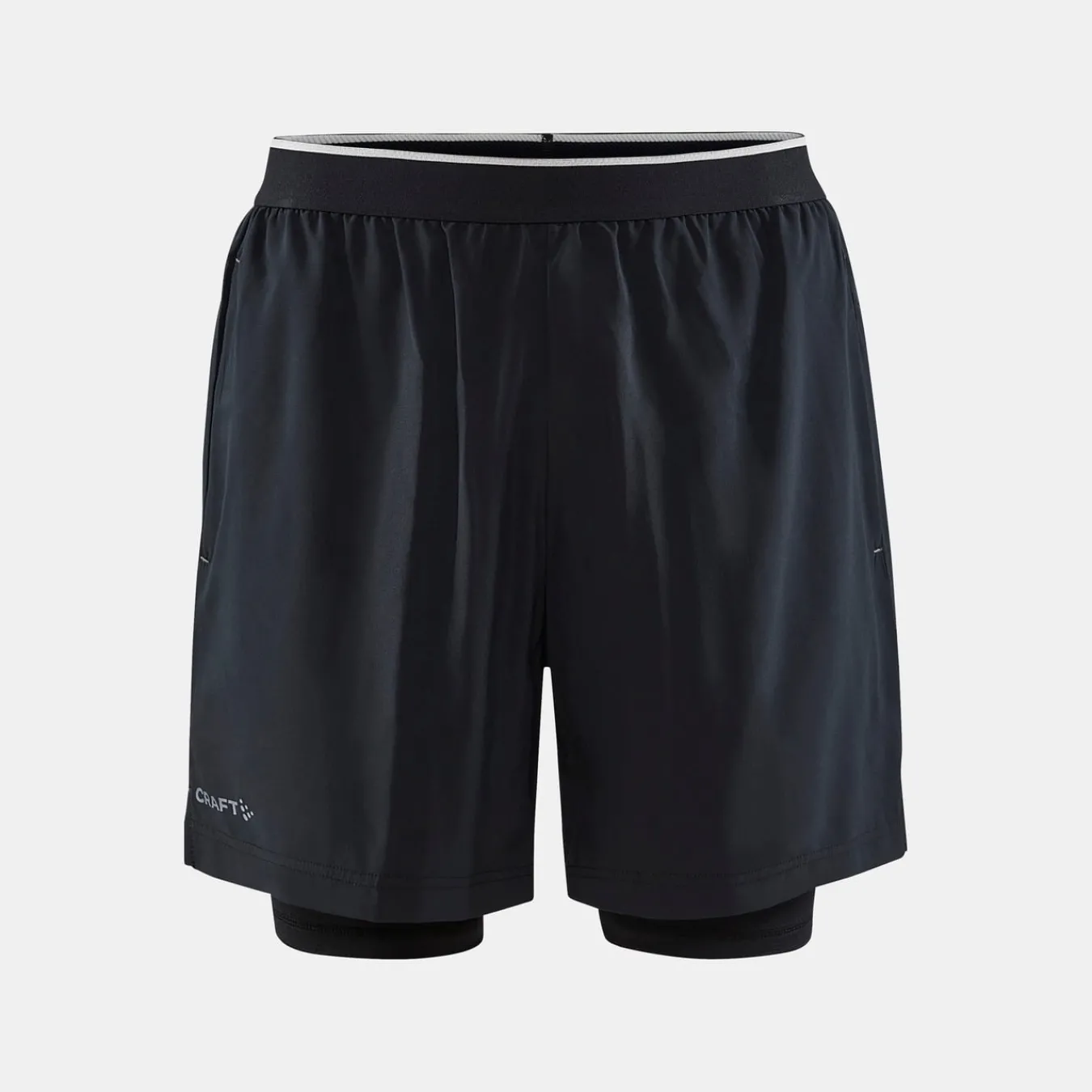 Shorts|Løping>Craft Sportswear ADV Charge 2-in-1 Stretch Shorts M Black