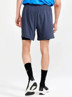 Shorts|Løping>Craft Sportswear ADV Charge 2-in-1 Stretch Shorts M Asphalt