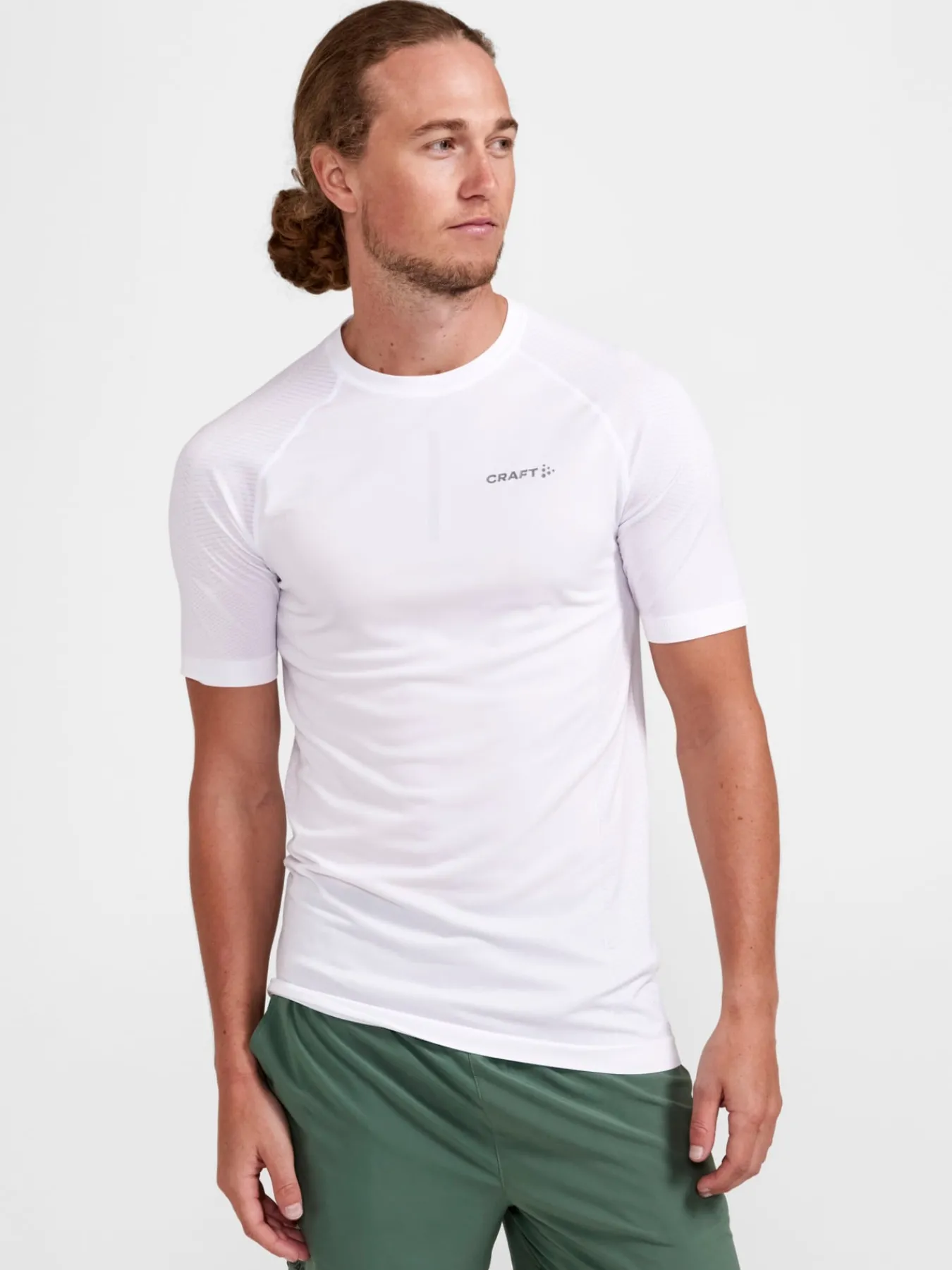 T-Skjorter & Singleter|Ull- & Superundertøy>Craft Sportswear ADV Cool Intensity Ss Tee M White
