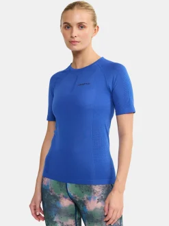T-Skjorter & Singleter|Ull- & Superundertøy>Craft Sportswear ADV Cool Intensity Ss W Ink Blue