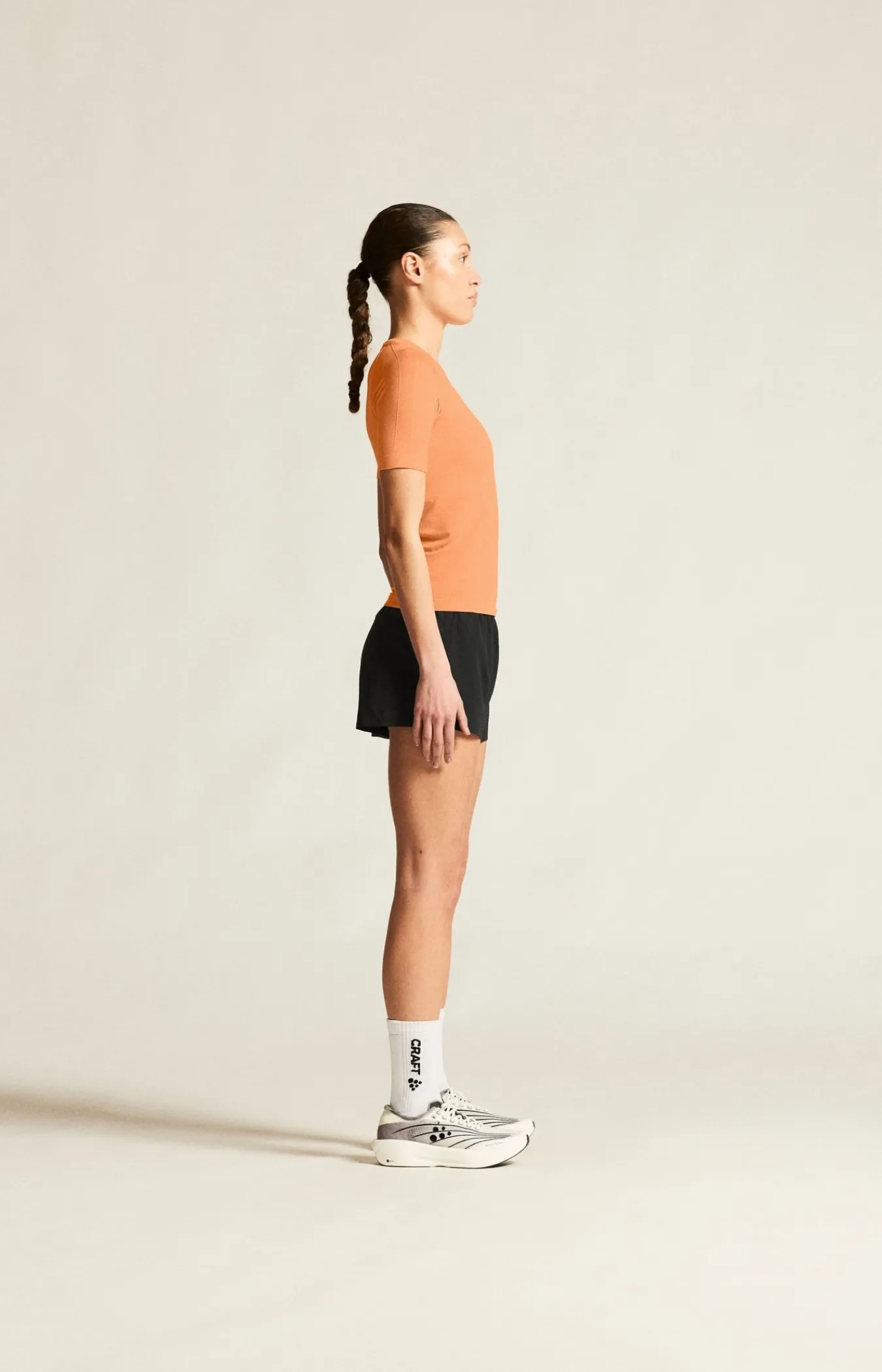 T-Skjorter & Singleter|Ull- & Superundertøy>Craft Sportswear ADV Cool Intensity Ss W Apricot