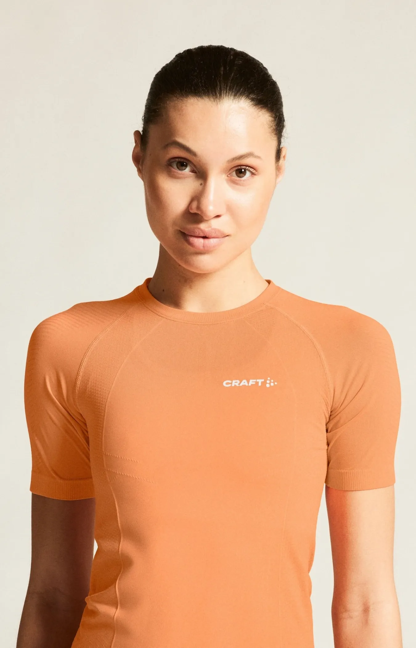 T-Skjorter & Singleter|Ull- & Superundertøy>Craft Sportswear ADV Cool Intensity Ss W Apricot