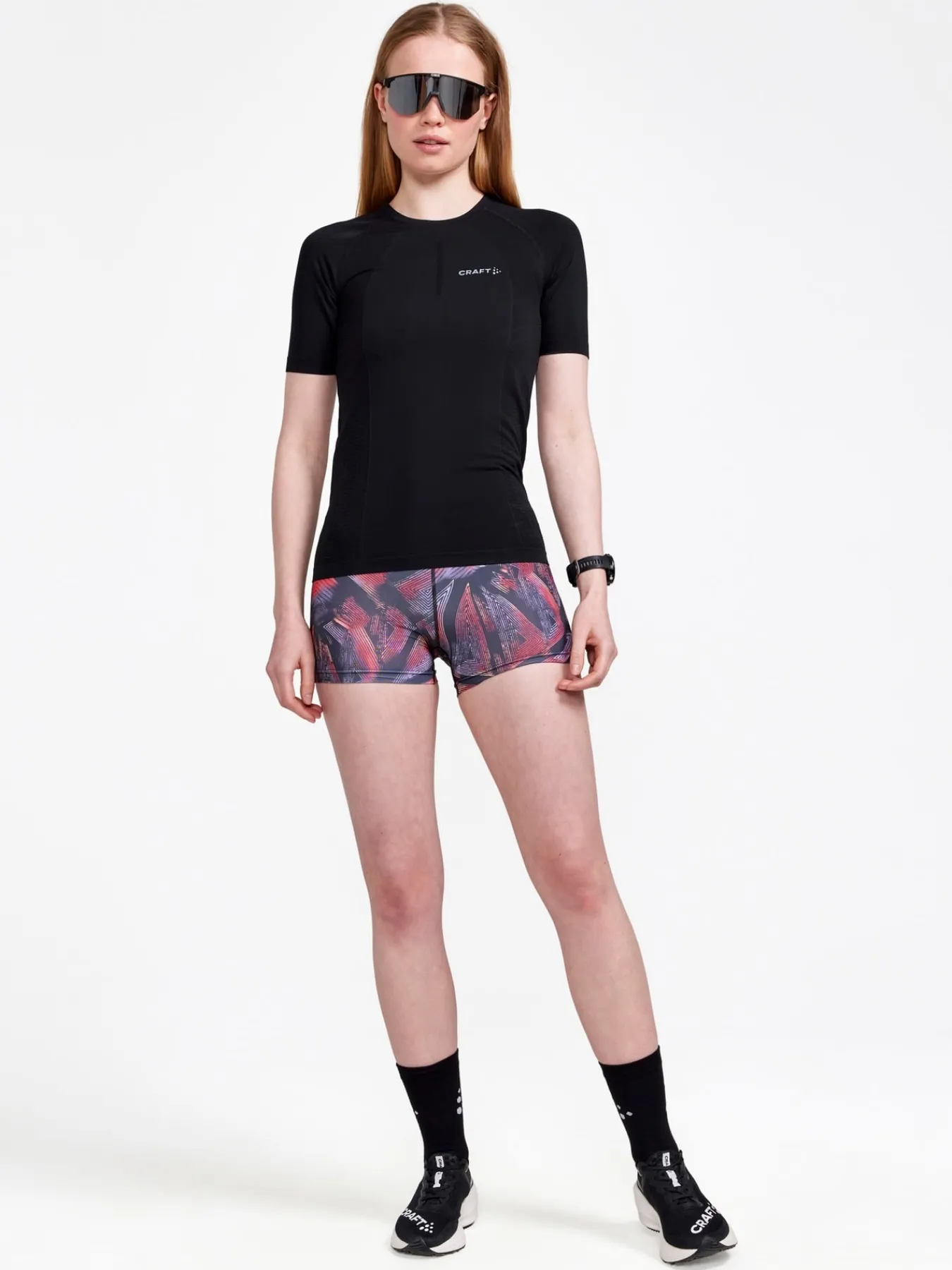 T-Skjorter & Singleter|Ull- & Superundertøy>Craft Sportswear ADV Cool Intensity Ss W Black
