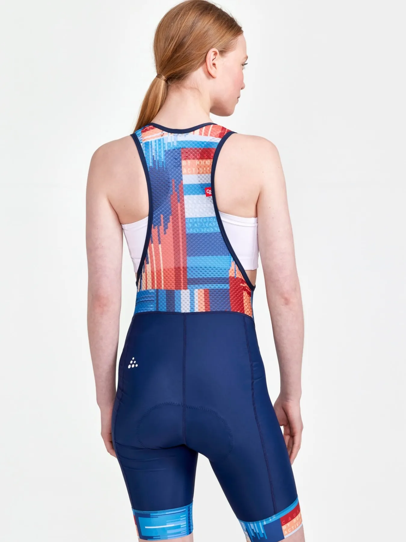 Sykling>Craft Sportswear ADV Endur Bib Shorts W Blaze-Multi