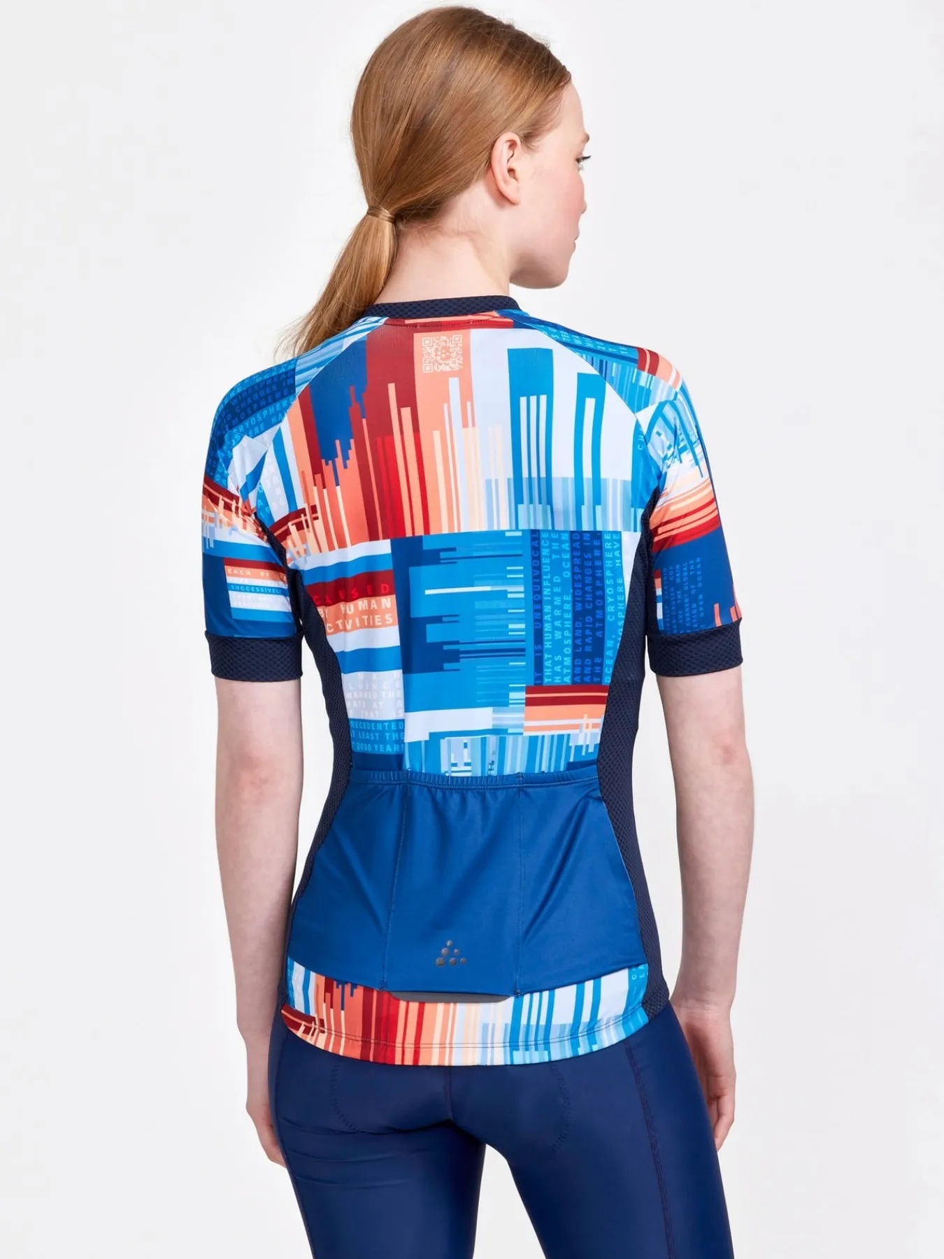 Sykling>Craft Sportswear Adv Endur Graphic Jersey W Blaze-Multi