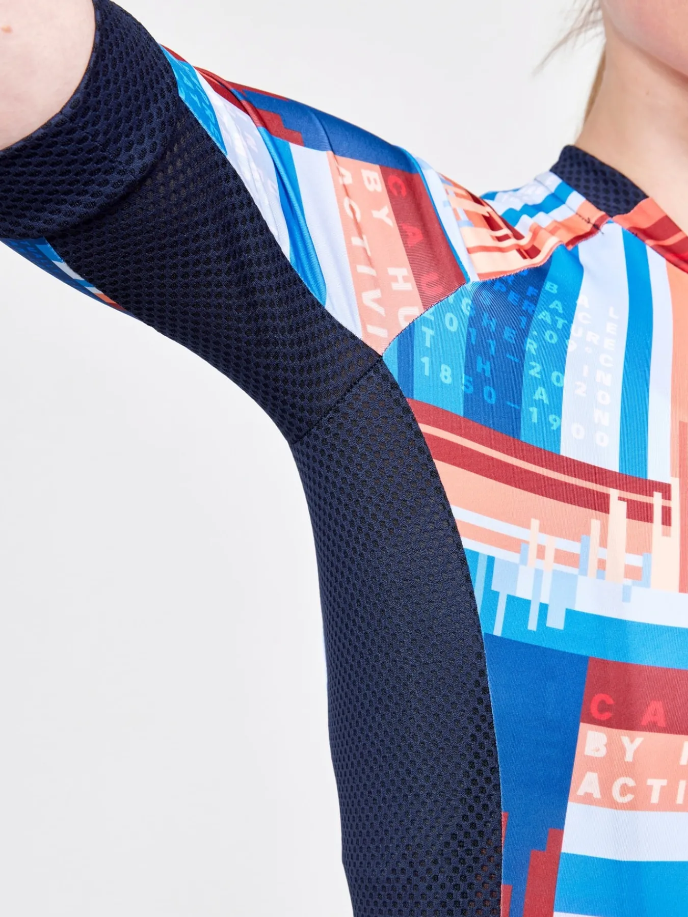 Sykling>Craft Sportswear Adv Endur Graphic Jersey W Blaze-Multi