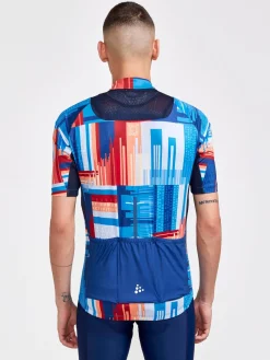 T-Skjorter & Singleter|Sykling>Craft Sportswear Adv Endur Graphic Jersey M Blaze-Multi