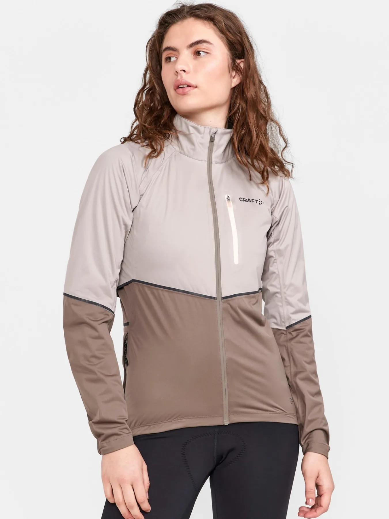 Jakker & Vester|Sykling>Craft Sportswear Adv Endur Hydro Jacket W Clay/DK Clay