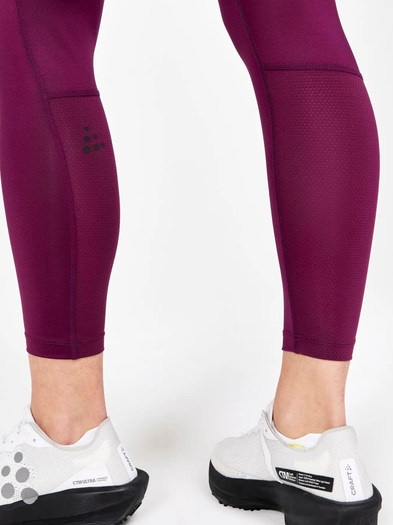 Tights|Trening>Craft Sportswear ADV Essence High Waist Tights W Burgundy