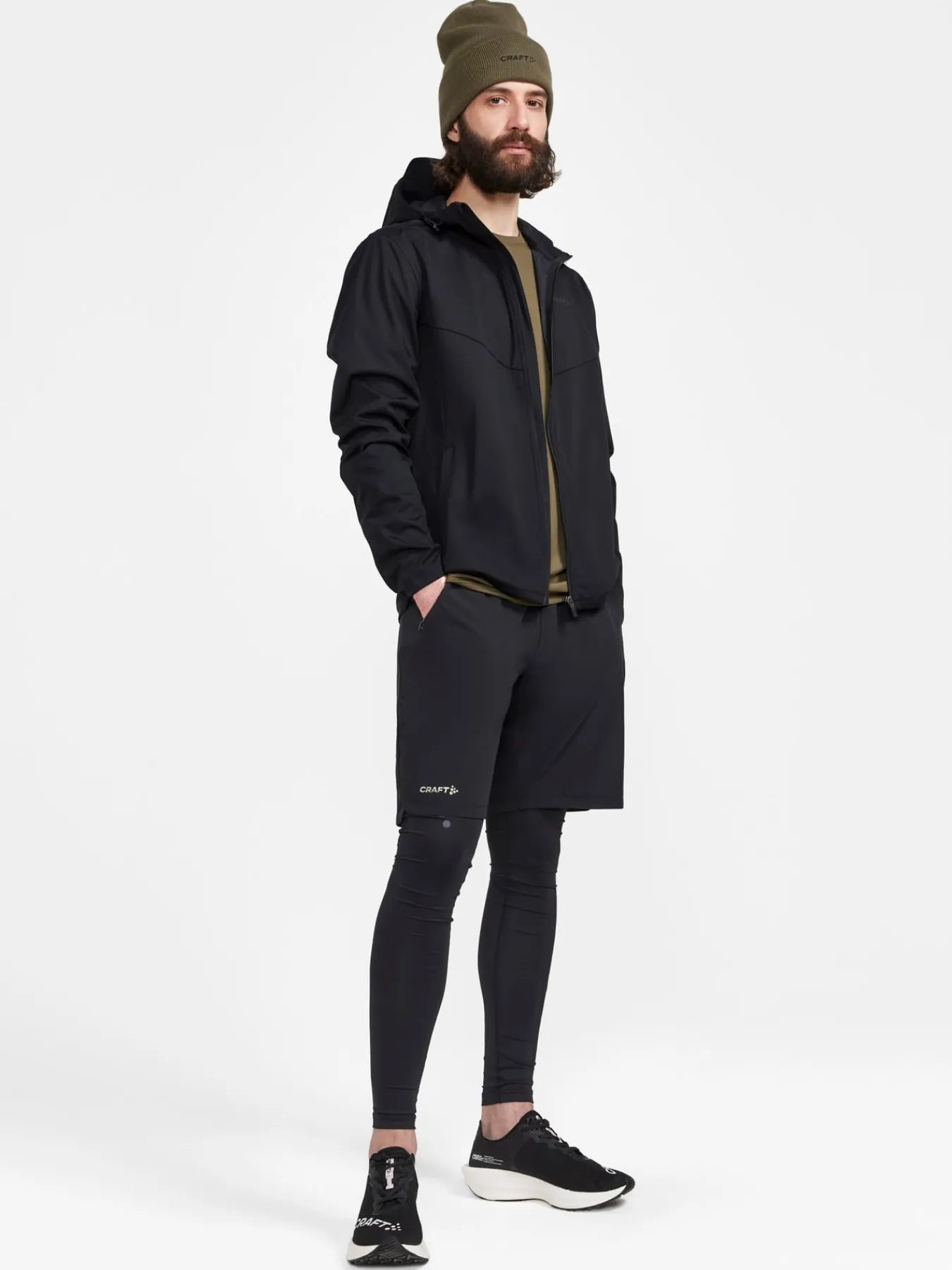 Jakker & Vester|Løping>Craft Sportswear ADV Essence Hydro Jacket M Black