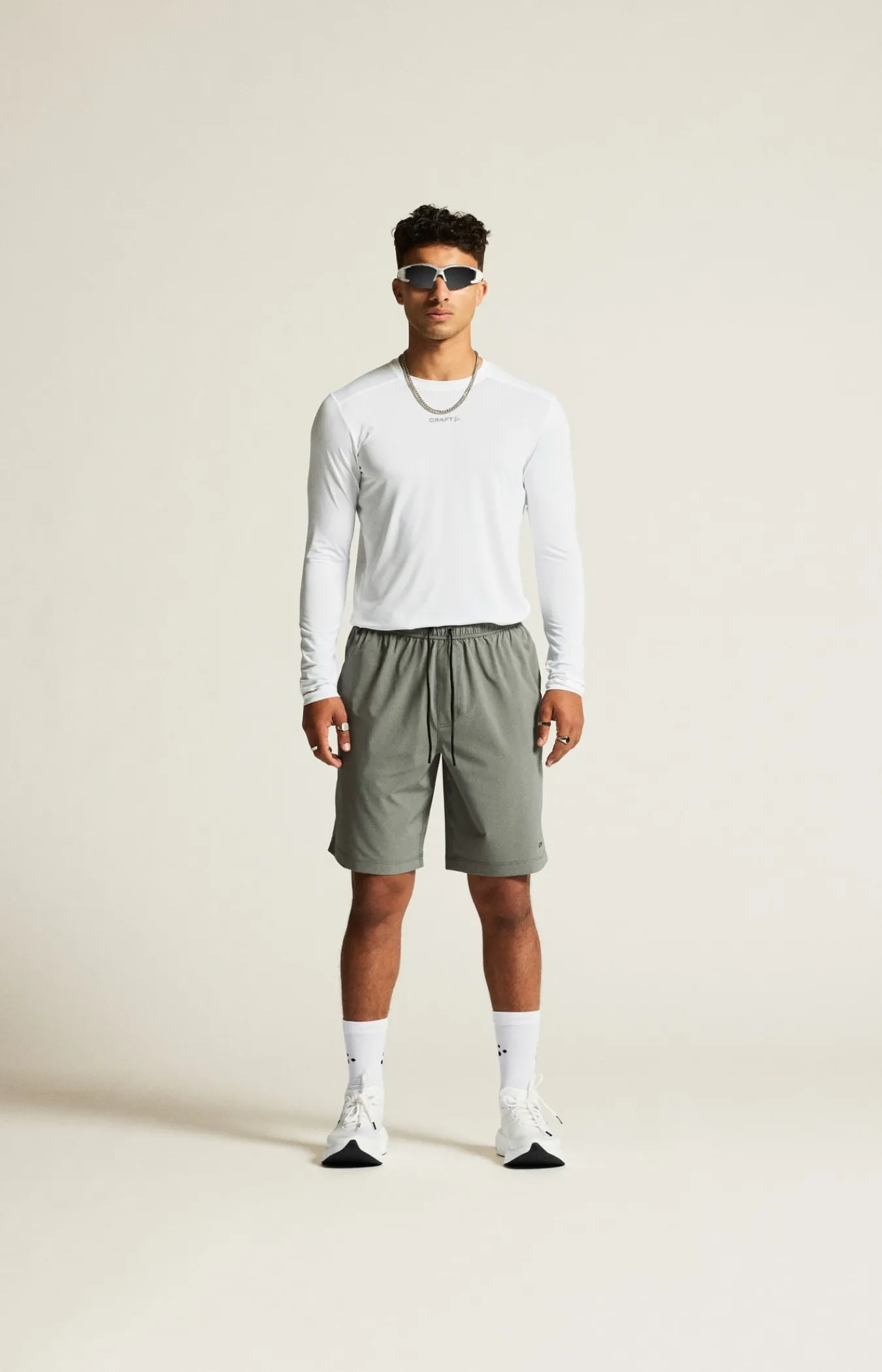 T-Skjorter & Singleter|Løping>Craft Sportswear ADV Essence Ls Tee 2 M White