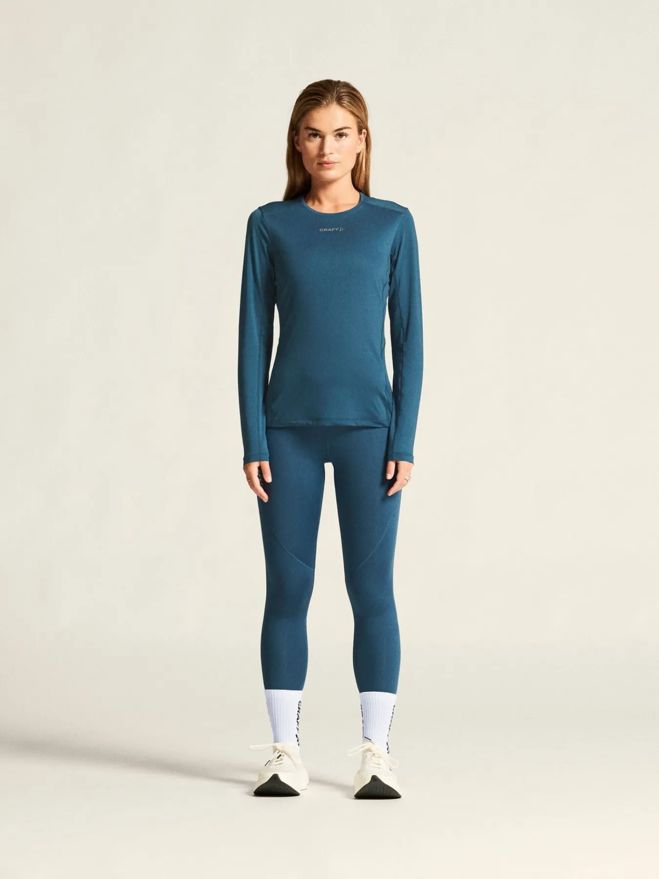 Gensere|Løping>Craft Sportswear ADV Essence Ls Tee 2 W Ensign