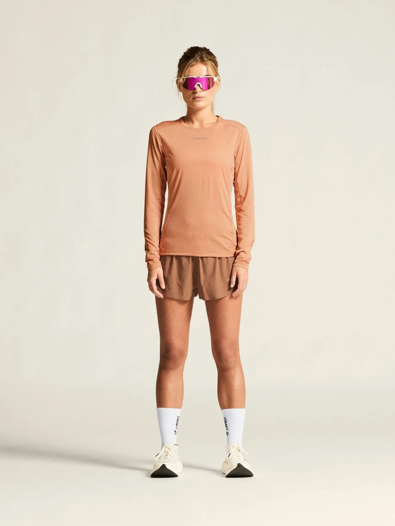 Gensere|Løping>Craft Sportswear ADV Essence Ls Tee 2 W Light Syrup