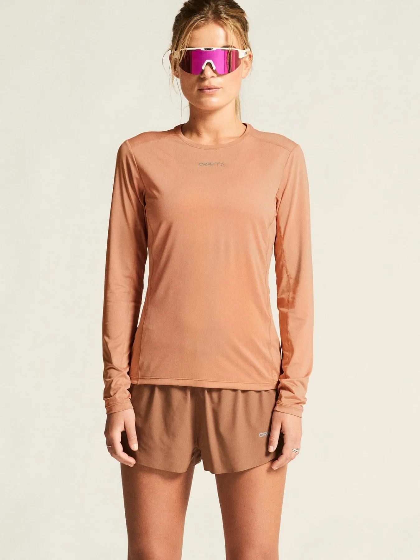 Gensere|Løping>Craft Sportswear ADV Essence Ls Tee 2 W Light Syrup