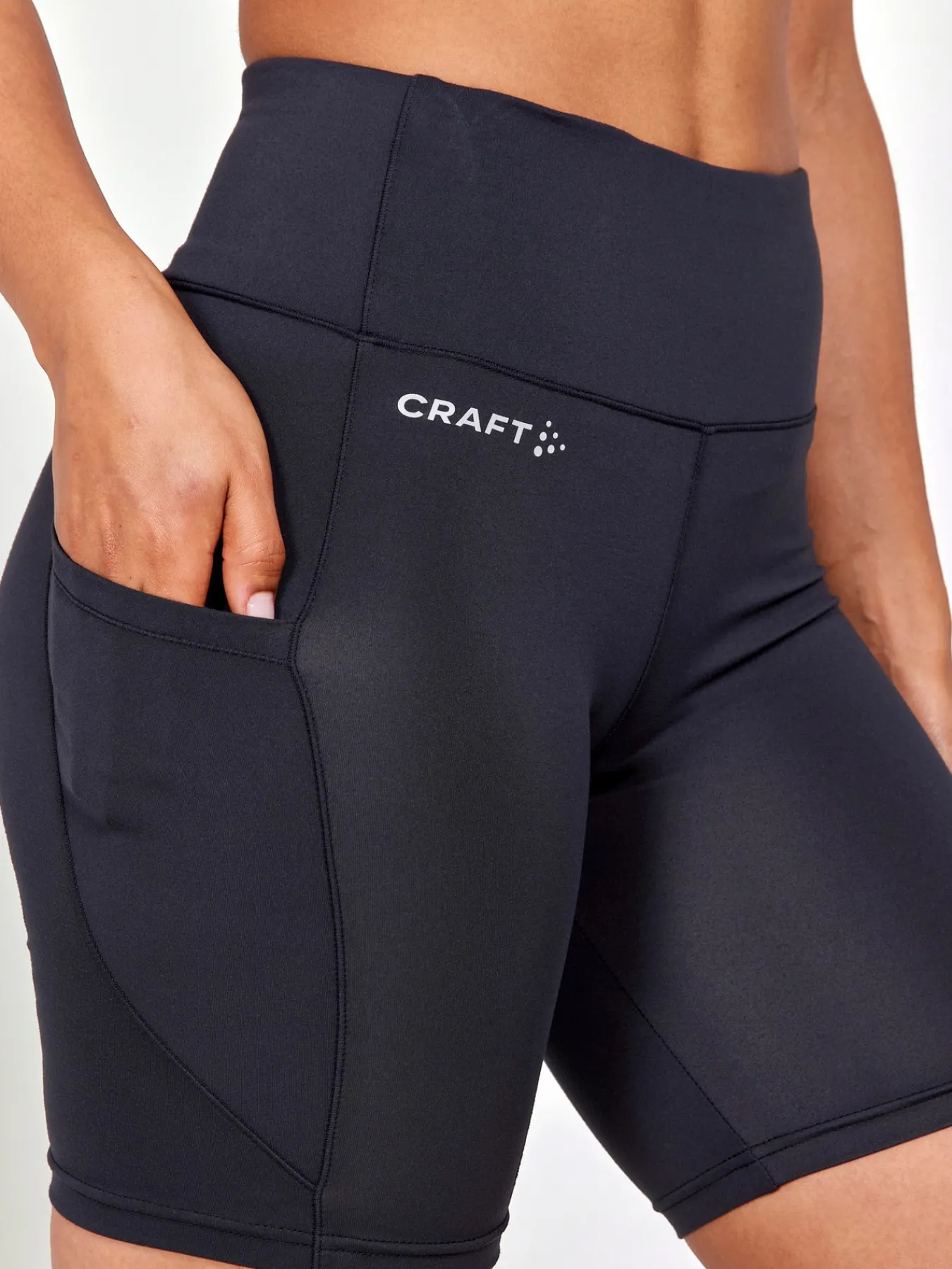 Tights|Løping>Craft Sportswear ADV Essence Short Tights 2 W Black