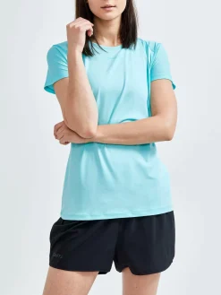 T-Skjorter & Singleter|Løping>Craft Sportswear ADV Essence SS Slim Tee W Sea